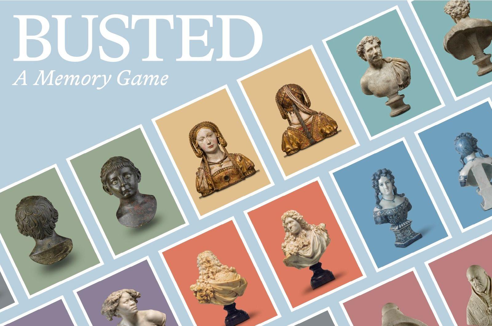 Vorderes Coverbild Busted: a memory game