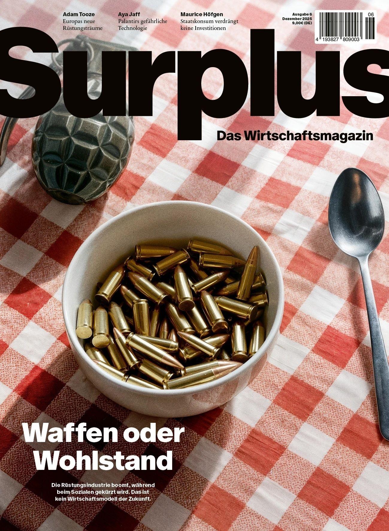 Vorderes Coverbild Waffen oder Wohlstand