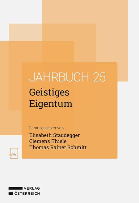 Vorderes Coverbild Geistiges Eigentum - Jahrbuch 2025