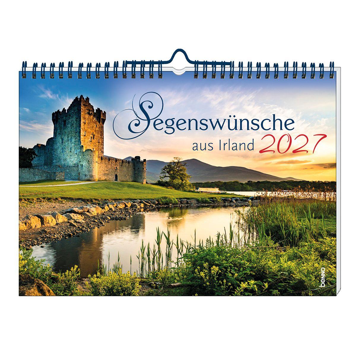Vorderes Coverbild Segenswünsche aus Irland 2027