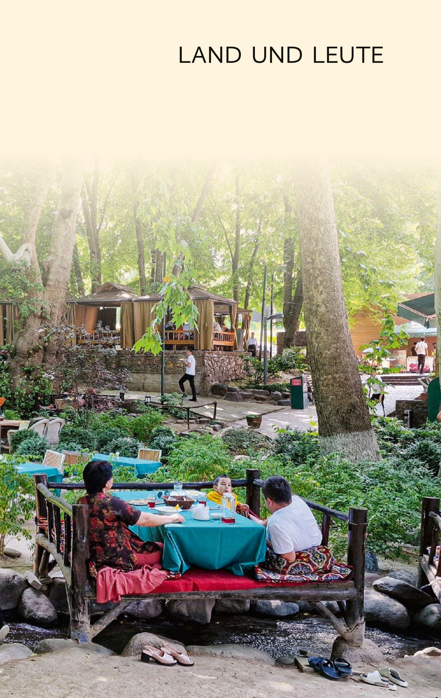 Beispielinhalt (Bild) TRESCHER Reiseführer Usbekistan