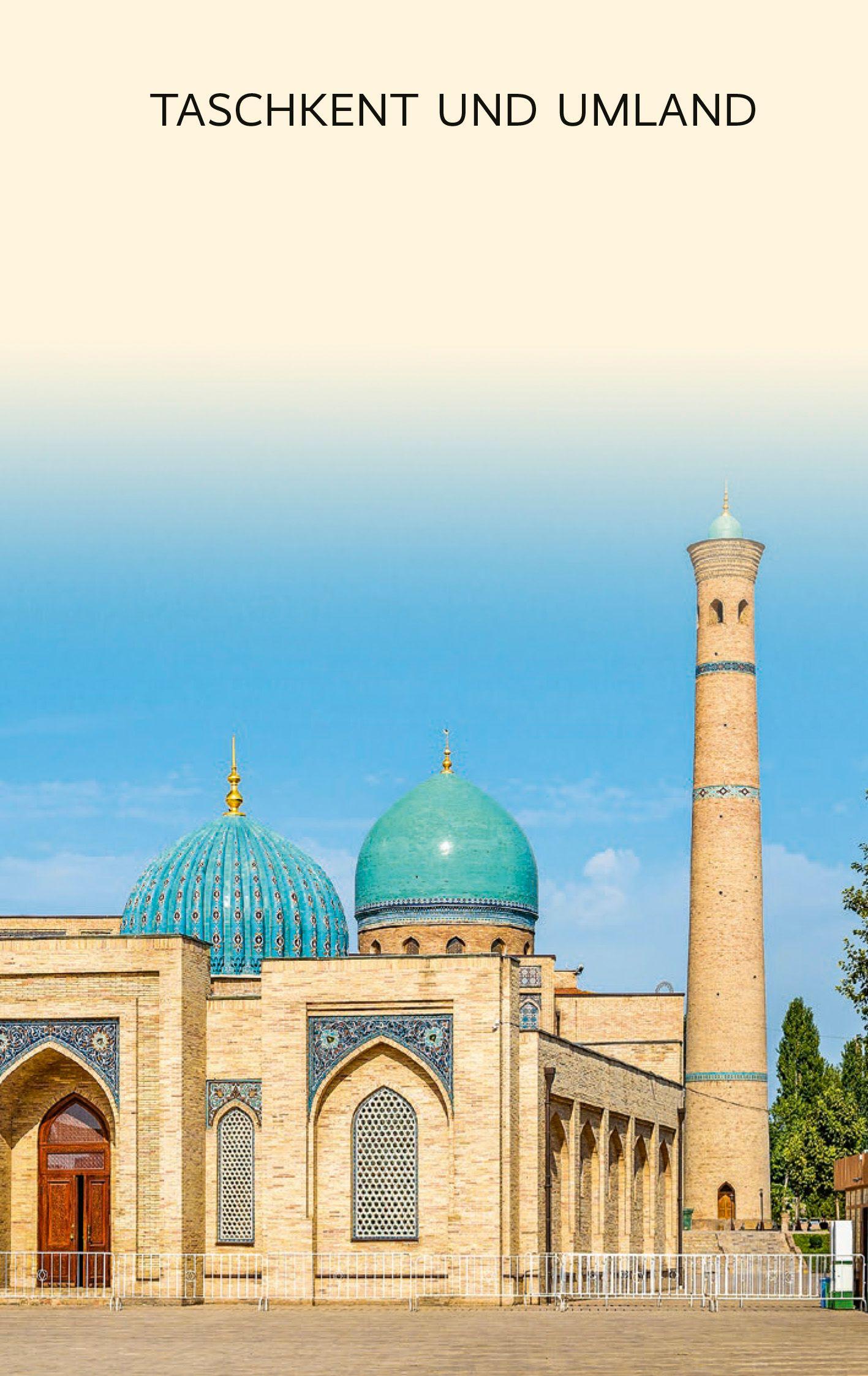 Beispielinhalt (Bild) TRESCHER Reiseführer Usbekistan