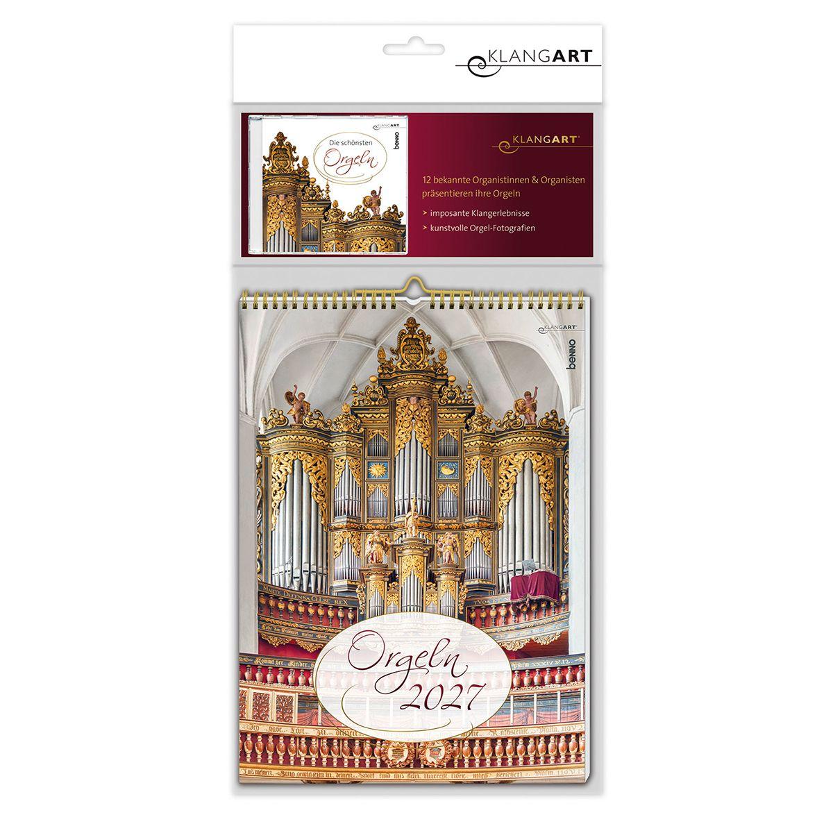 Beispielinhalt (Bild) Orgeln 2027 - mit CD