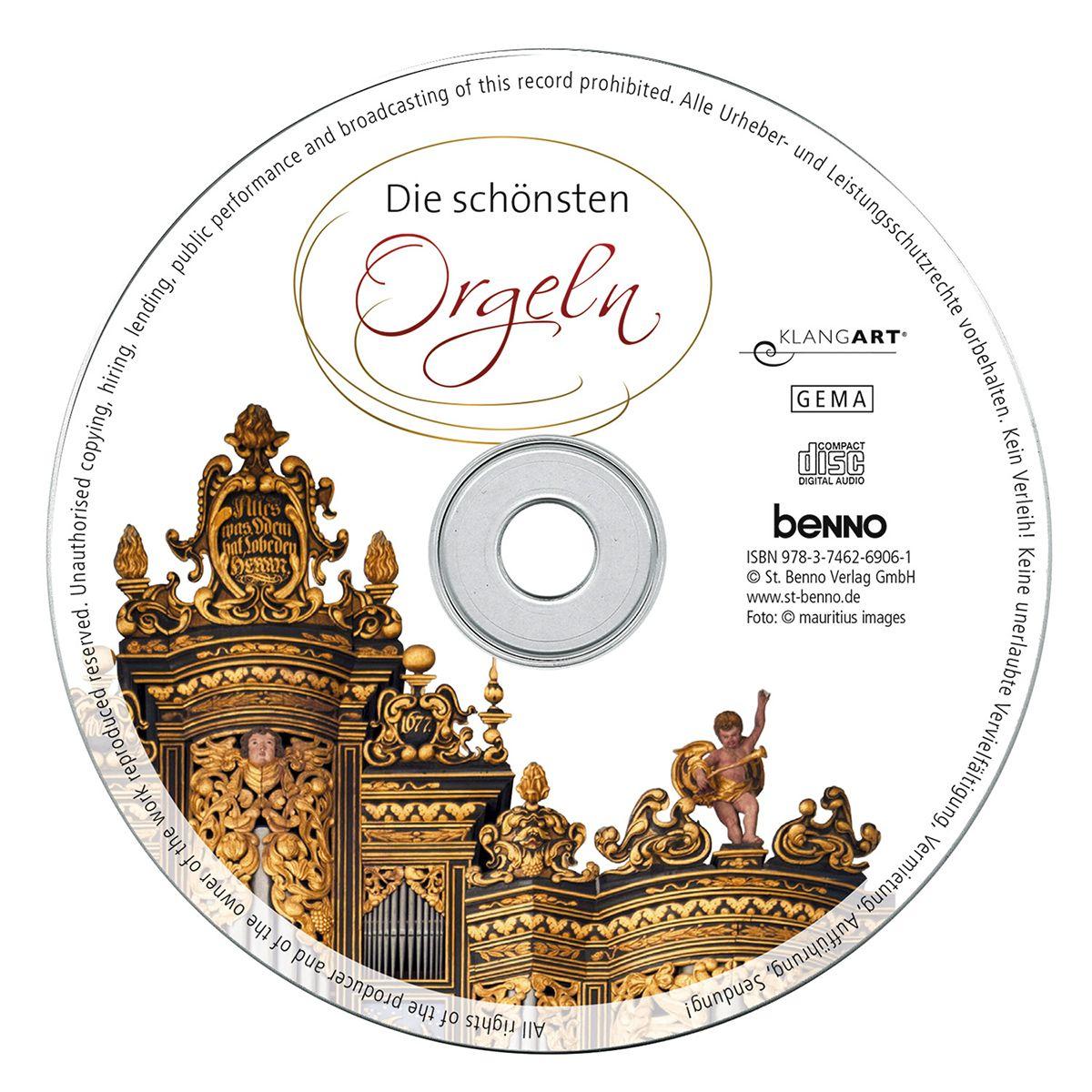 Beispielinhalt (Bild) Orgeln 2027 - mit CD