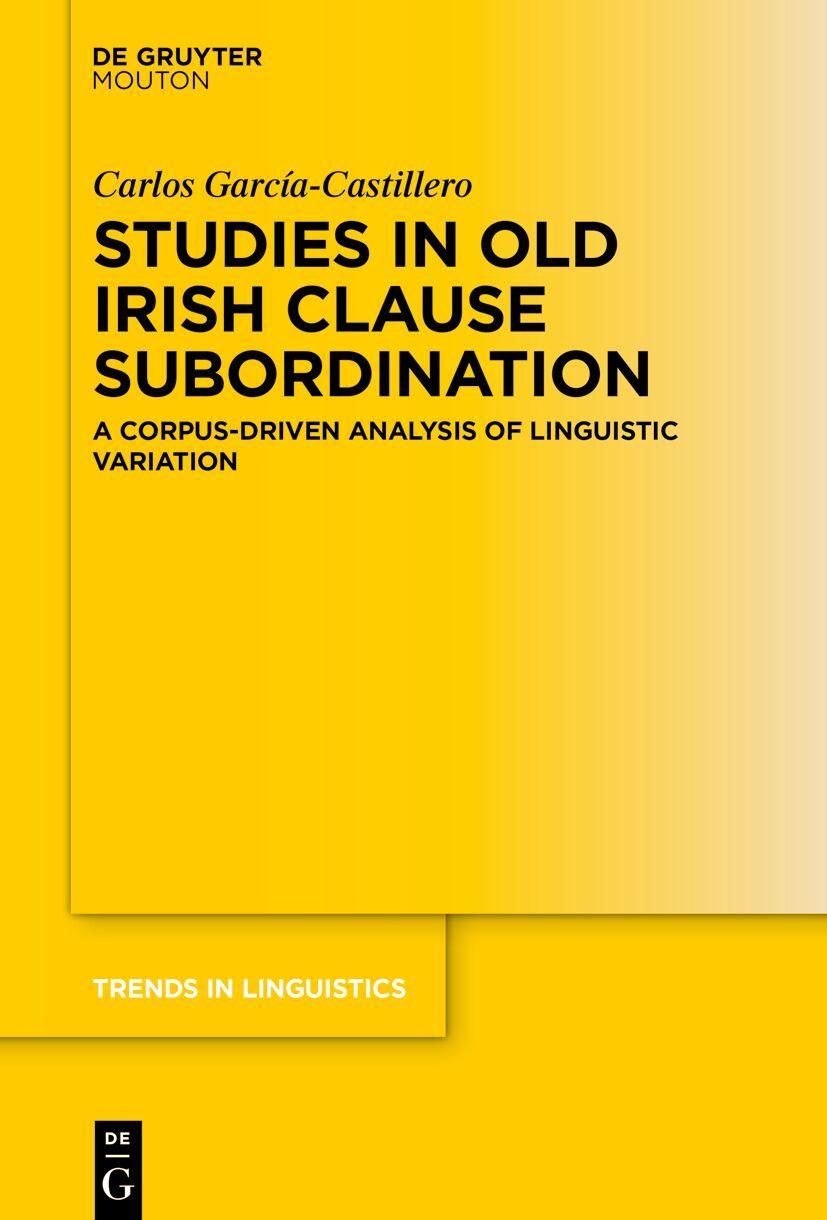 Vorderes Coverbild Studies in Old Irish Clause Subordination