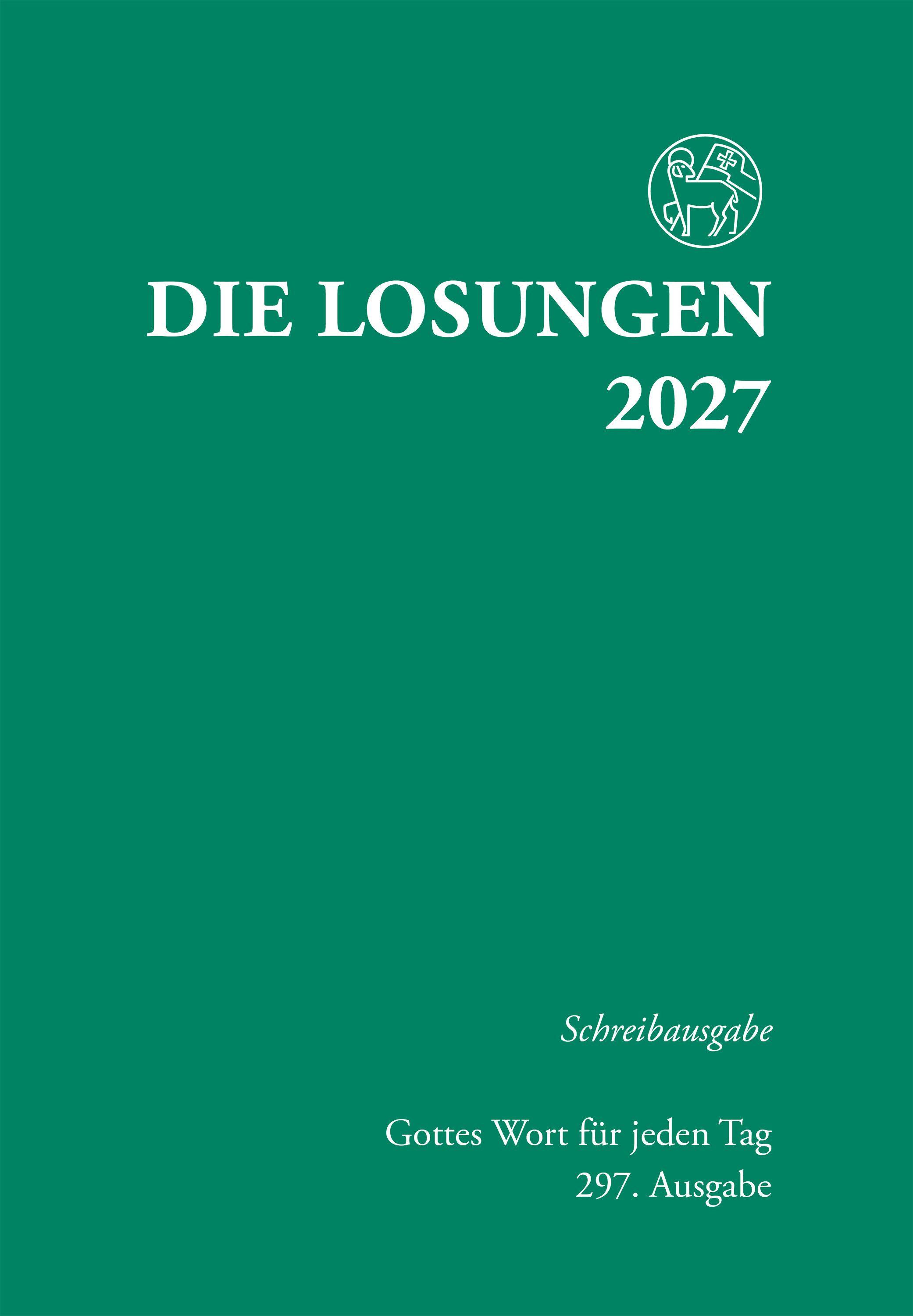 Vorderes Coverbild Losungen Deutschland 2027 / Die Losungen 2027
