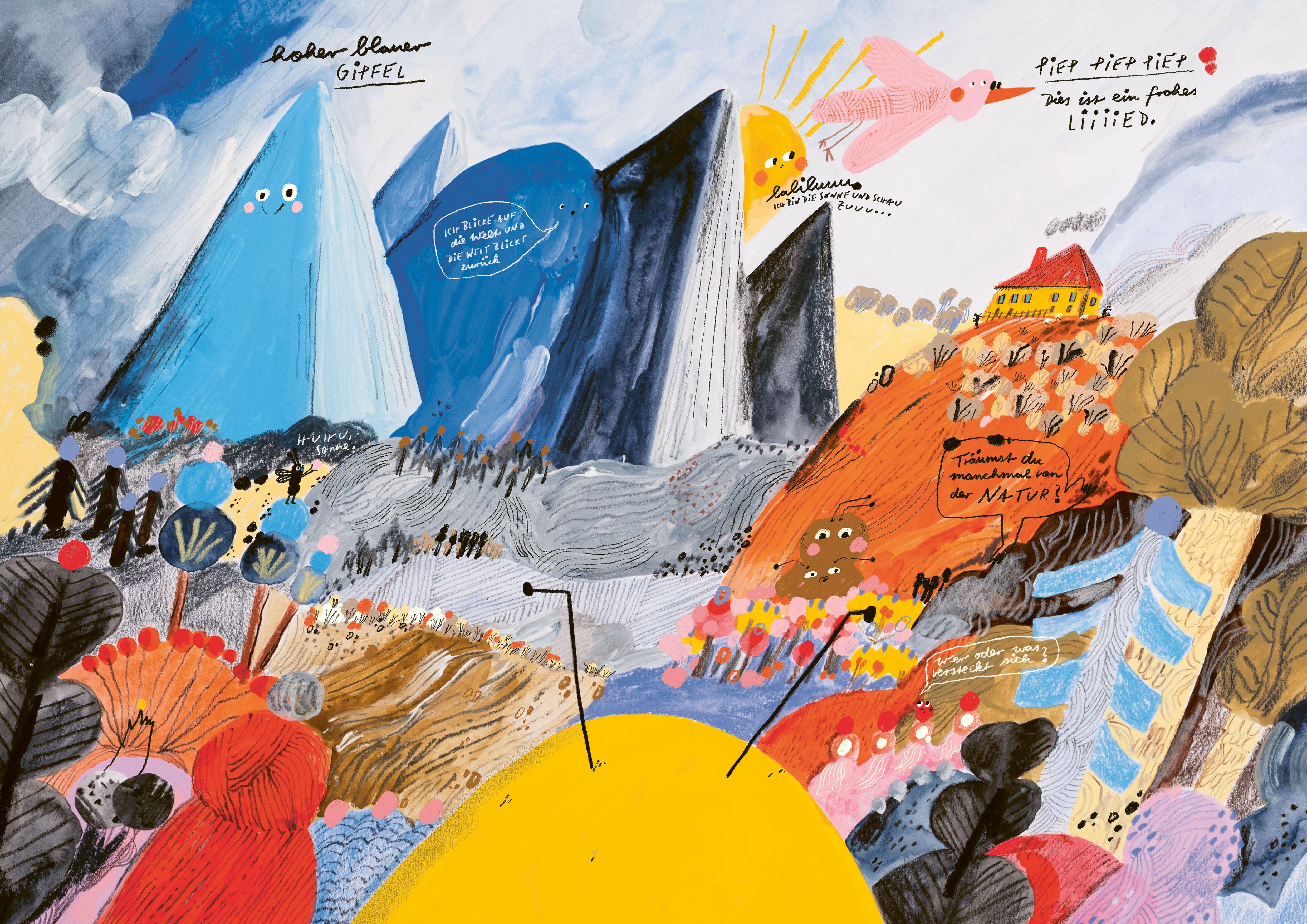 Beispielinhalt (Bild) Der Alleinstein