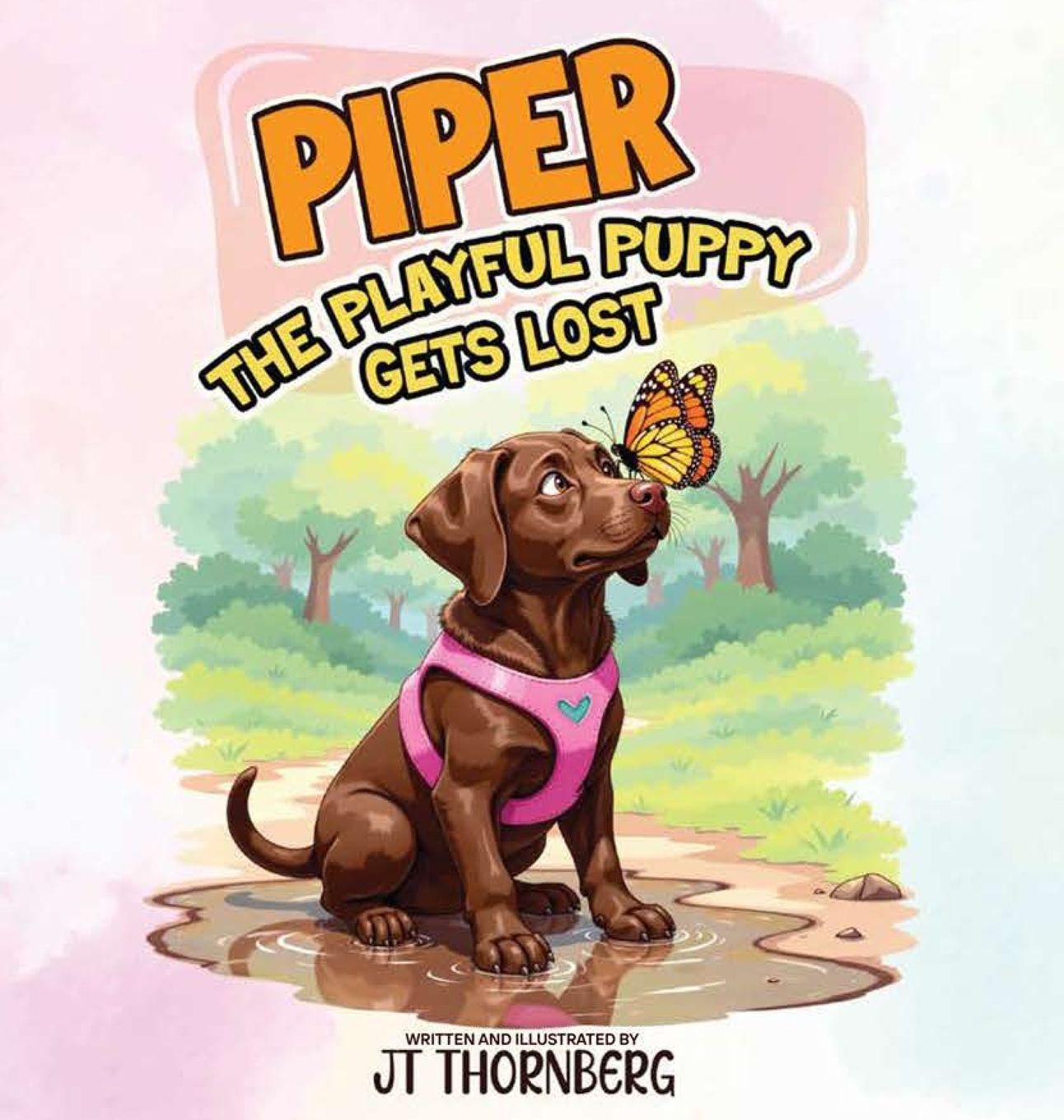 Vorderes Coverbild PIPER THE PLAYFUL PUPPY GETS LOST