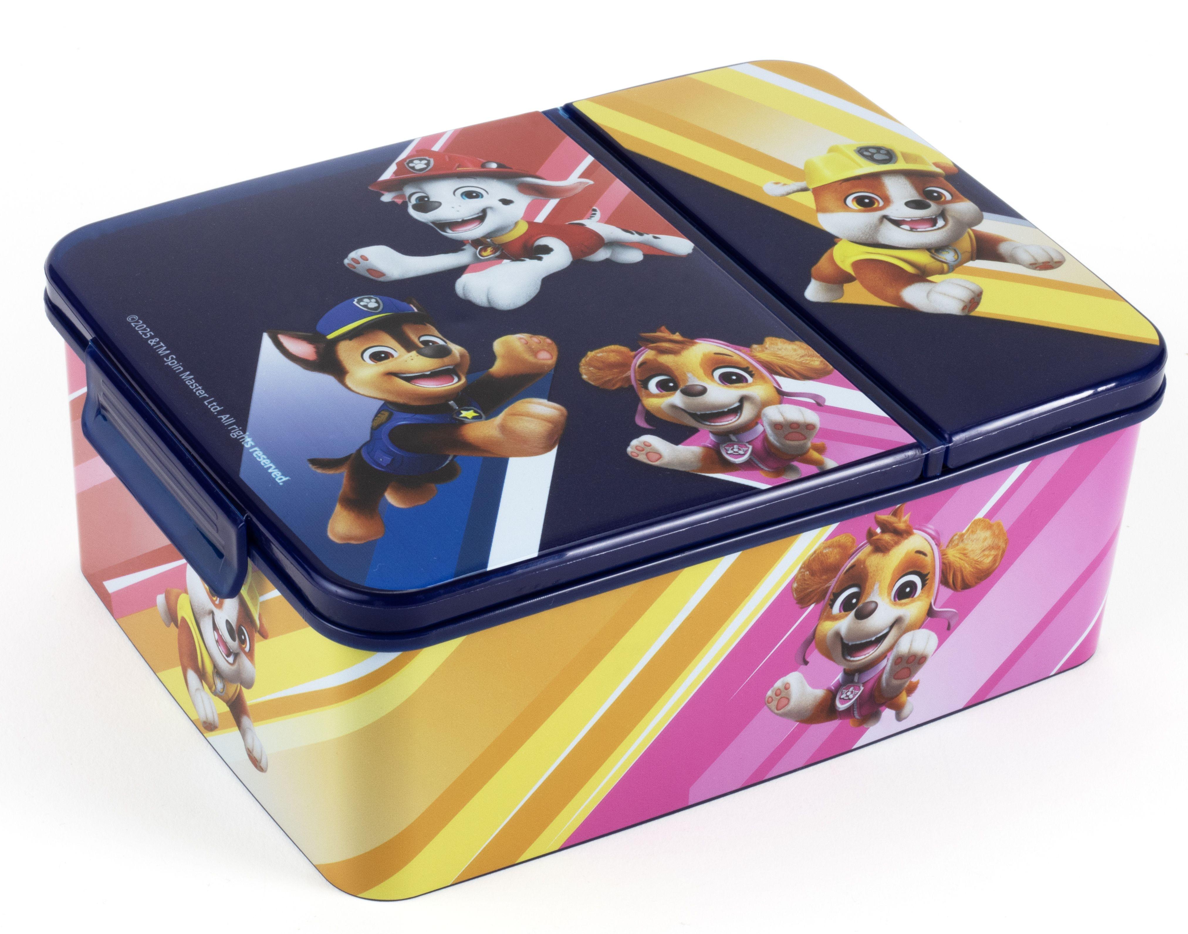 Vorderes Coverbild Paw Patrol Boy Brotdose zweigeteilt