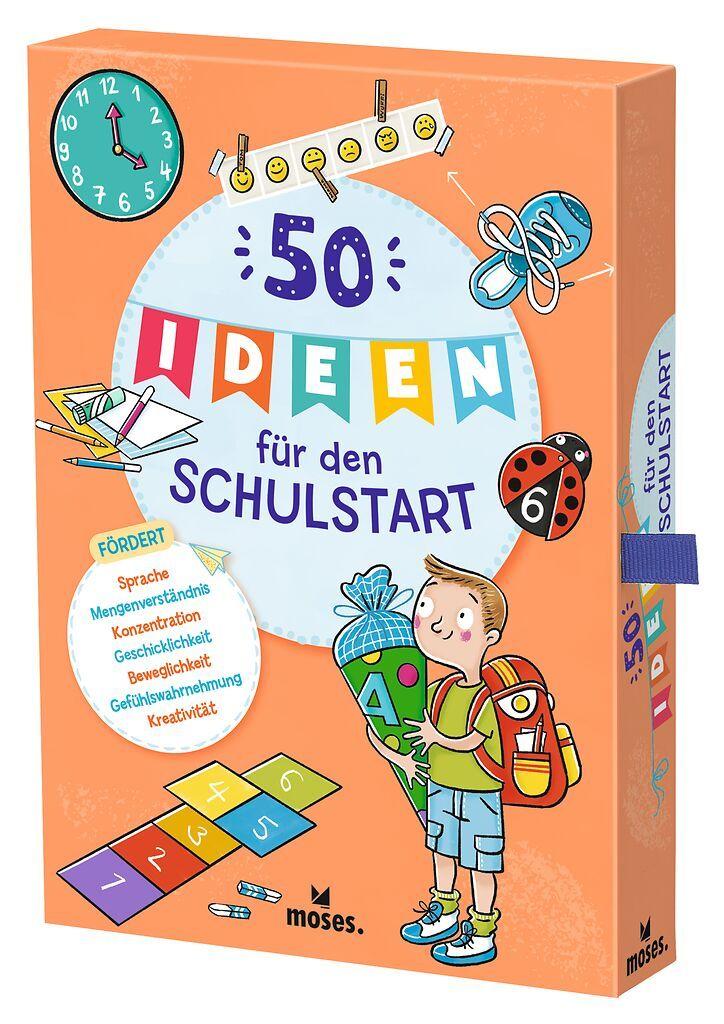 Vorderes Coverbild 50 Ideen für den Schulstart