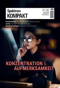 Vorderes Coverbild Spektrum Kompakt 1/2026 Konzentration und Aufmerksamkeit