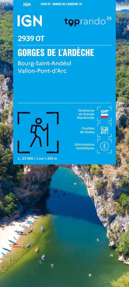 Vorderes Coverbild 2939OT Gorges De L'Ardèche - Bourg-Saint-Andéol - Vallon-Pont-D'Arc