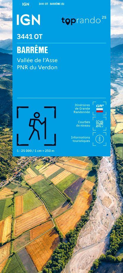 Vorderes Coverbild 3441OT Barrême Vallée de