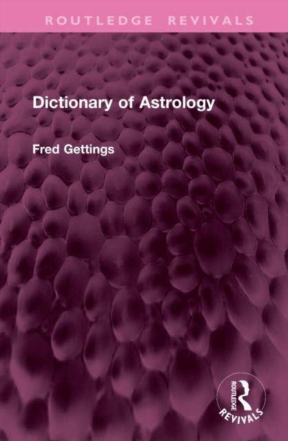 Vorderes Coverbild Dictionary of Astrology