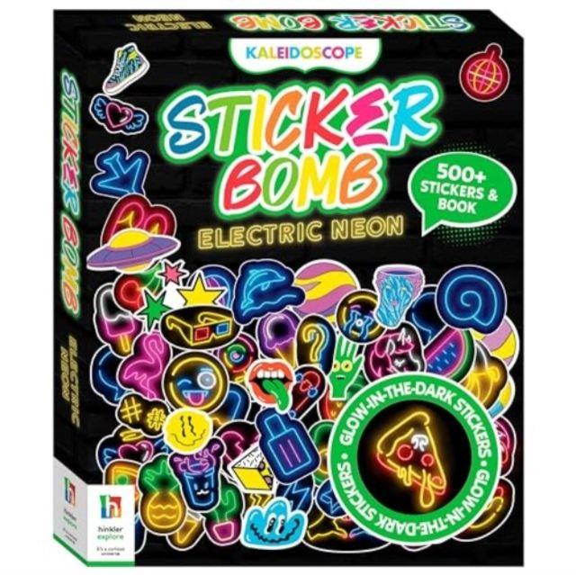 Vorderes Coverbild Kaleidoscope Sticker Bomb Electric Neon