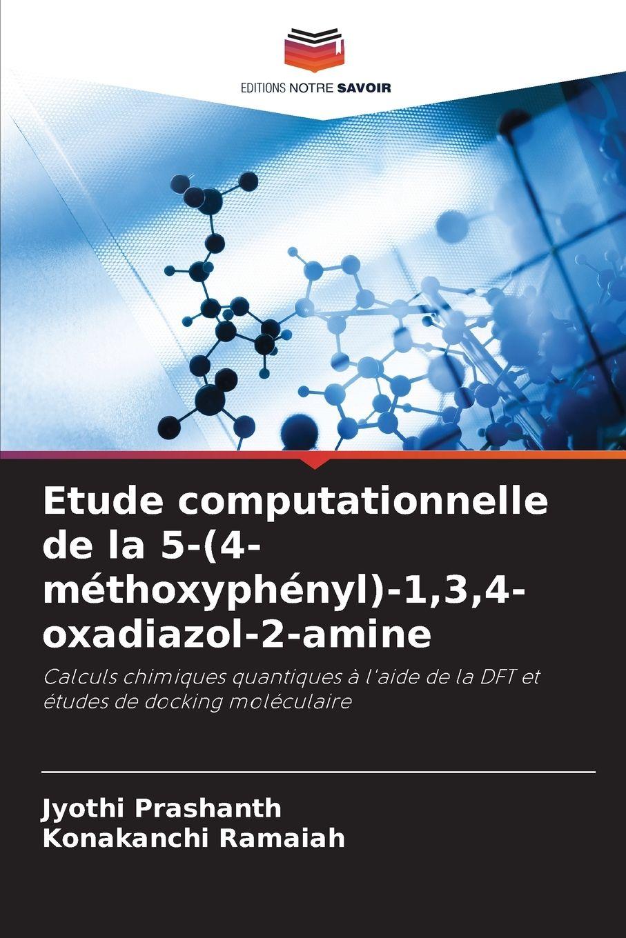 Vorderes Coverbild Etude computationnelle de la 5-(4-méthoxyphényl)-1,3,4-oxadiazol-2-amine