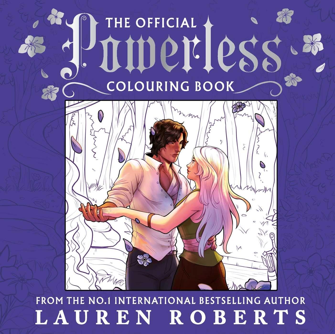 Vorderes Coverbild The Official Powerless Colouring Book