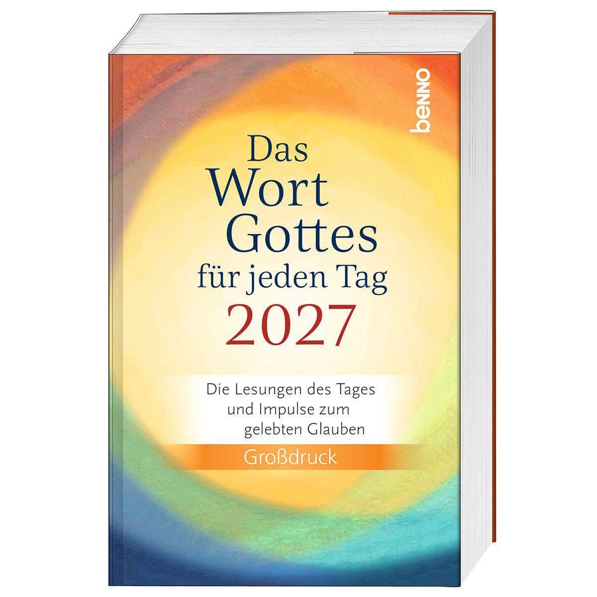 Vorderes Coverbild Das Wort Gottes für jeden Tag 2027 - Großdruck