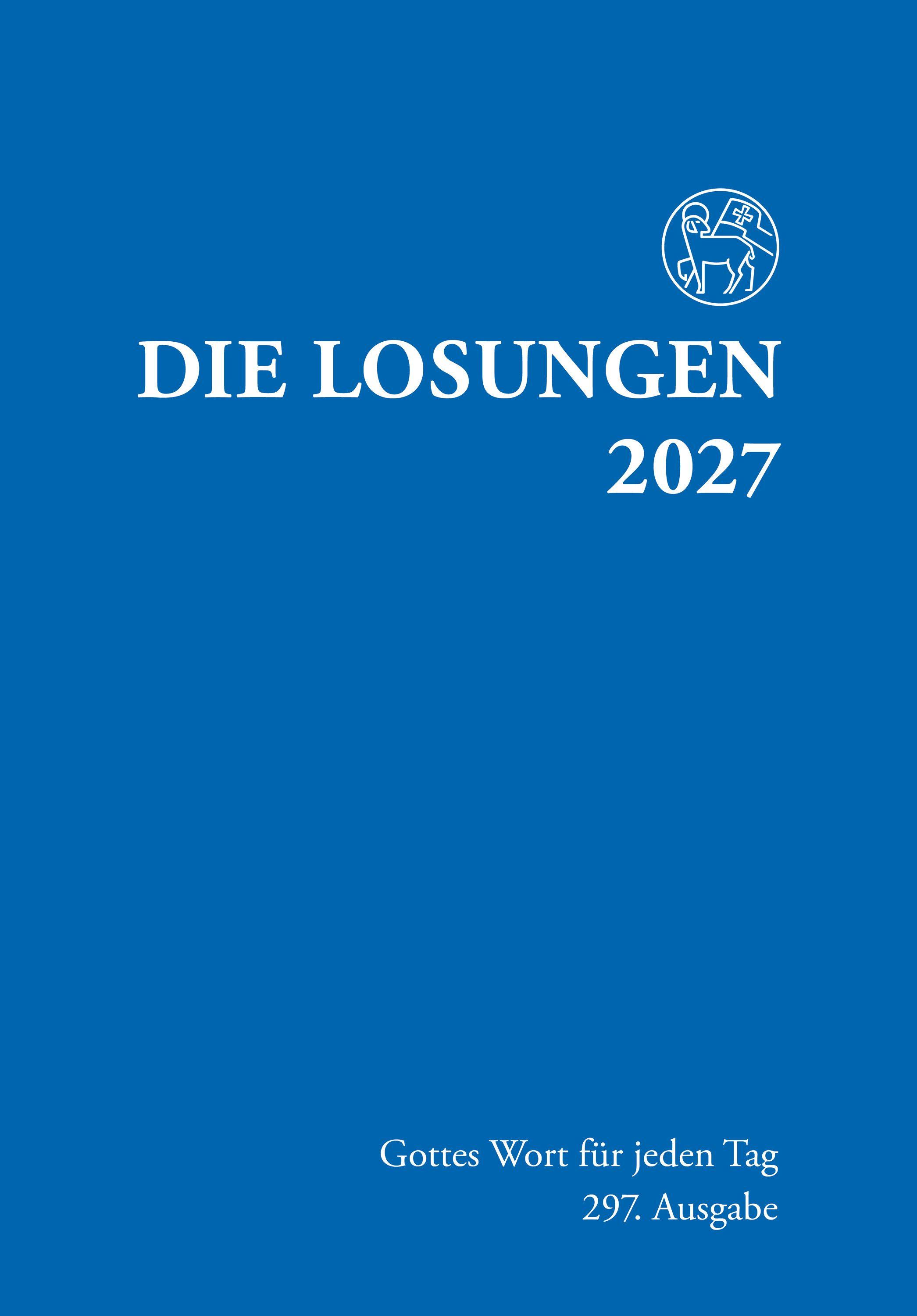 Vorderes Coverbild Losungen Deutschland 2027 / Die Losungen 2027