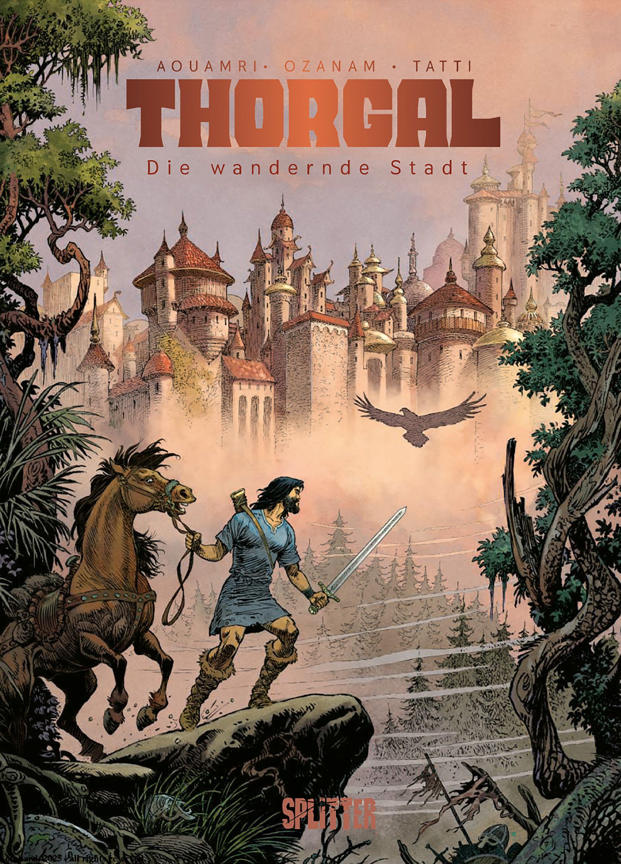 Vorderes Coverbild Thorgal Saga: Die wandernde Stadt
