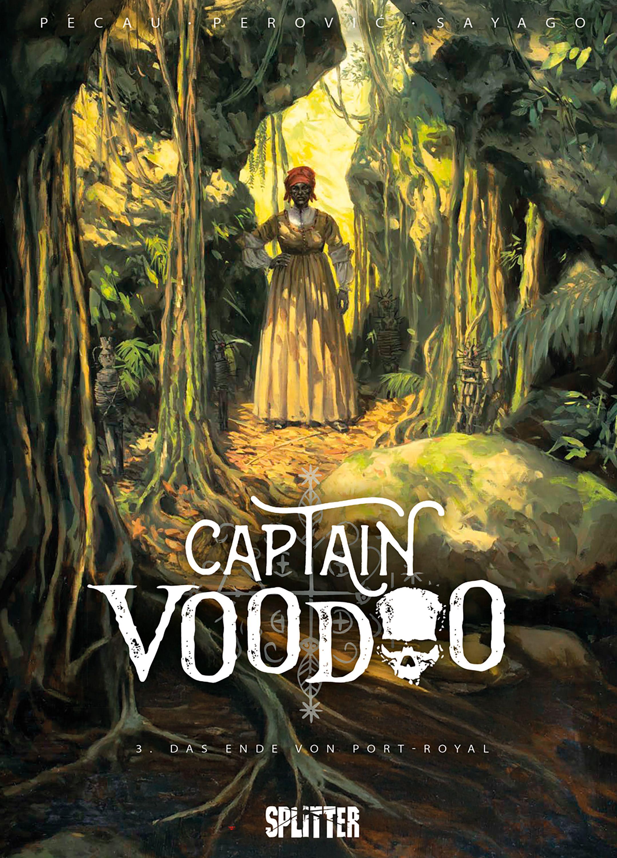 Vorderes Coverbild Captain Voodoo. Band 3