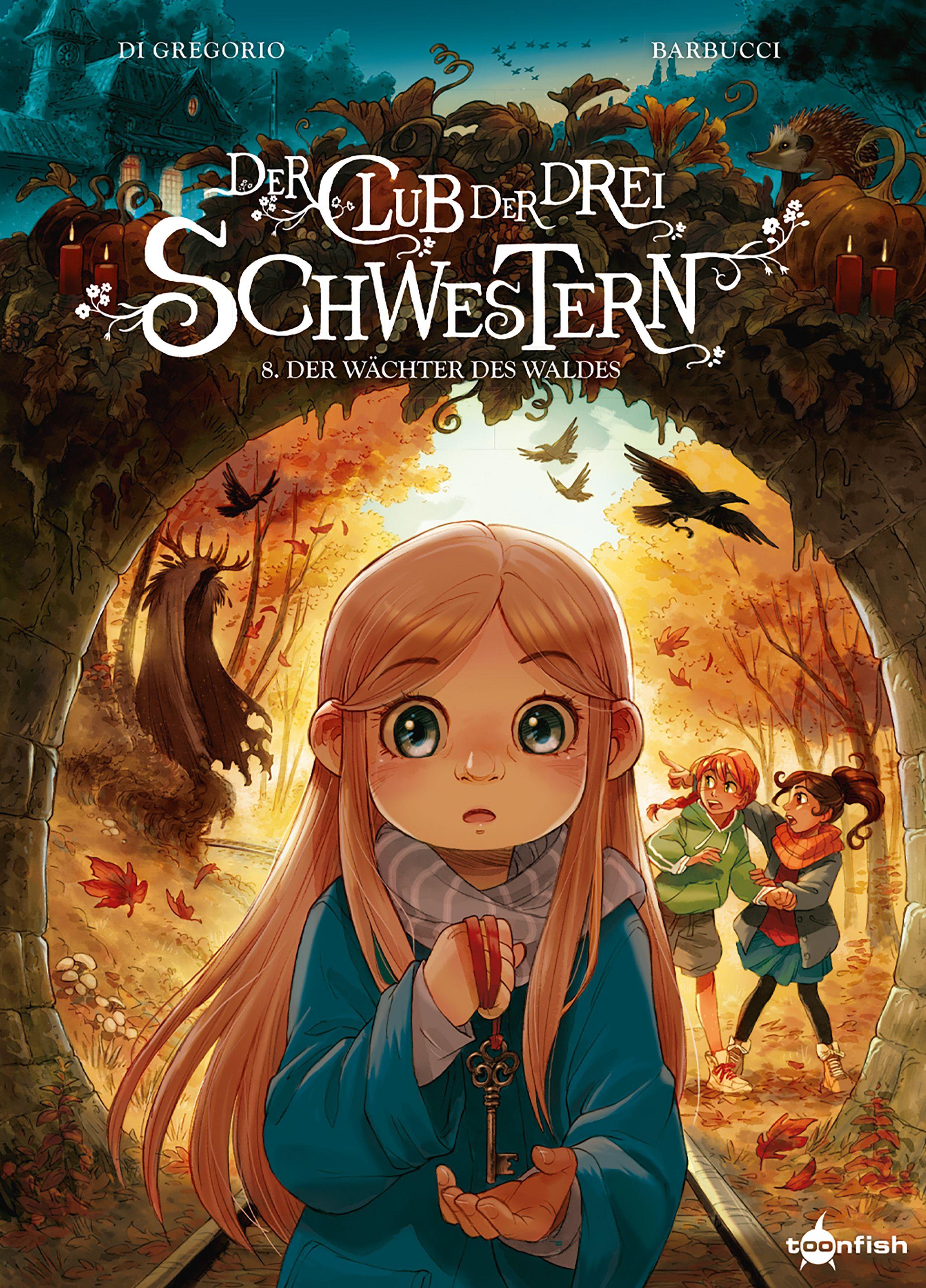 Vorderes Coverbild Der Club der drei Schwestern. Band 8