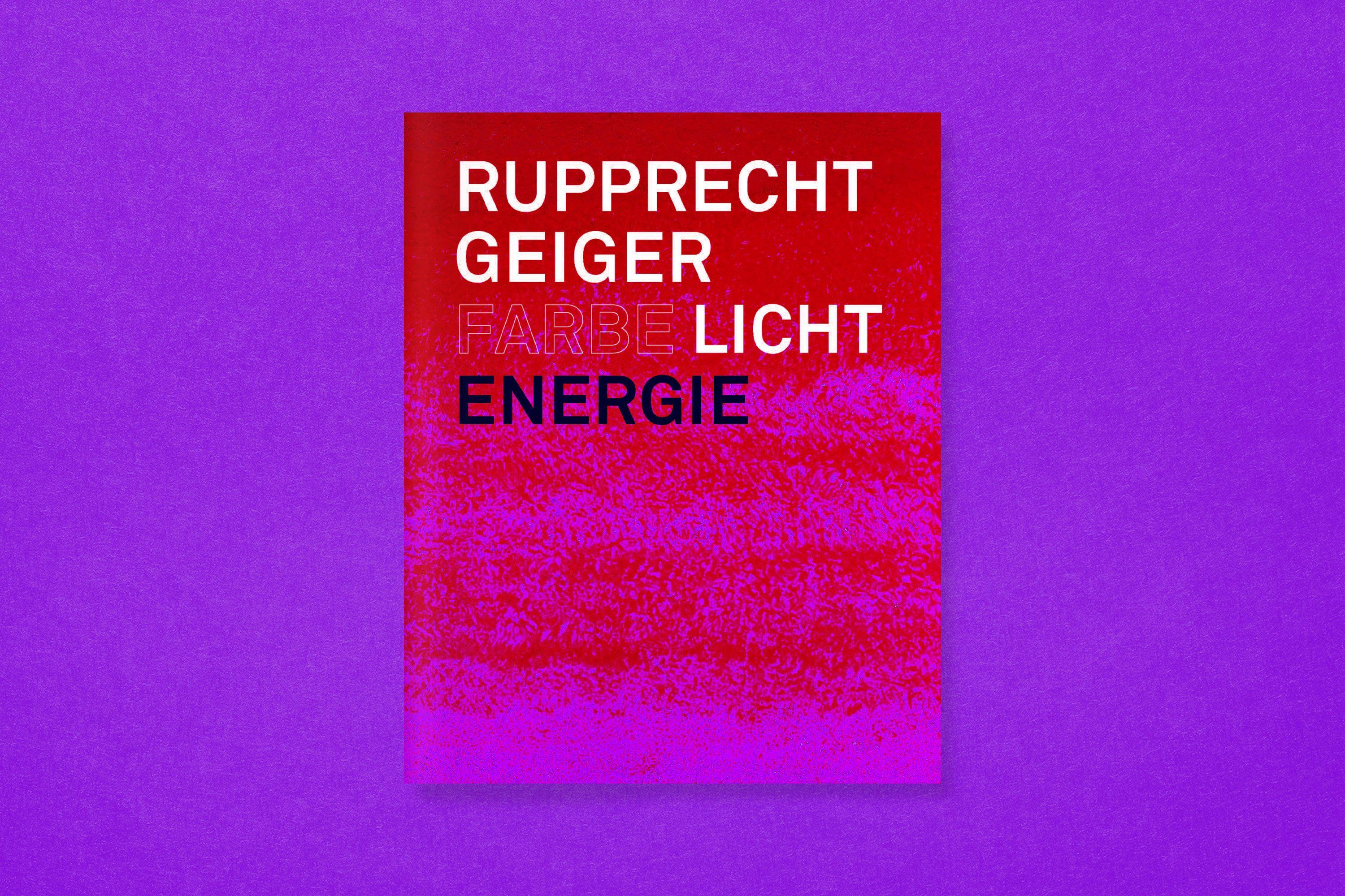 Beispielinhalt (Bild) Rupprecht Geiger: Farbe - Licht - Energie
