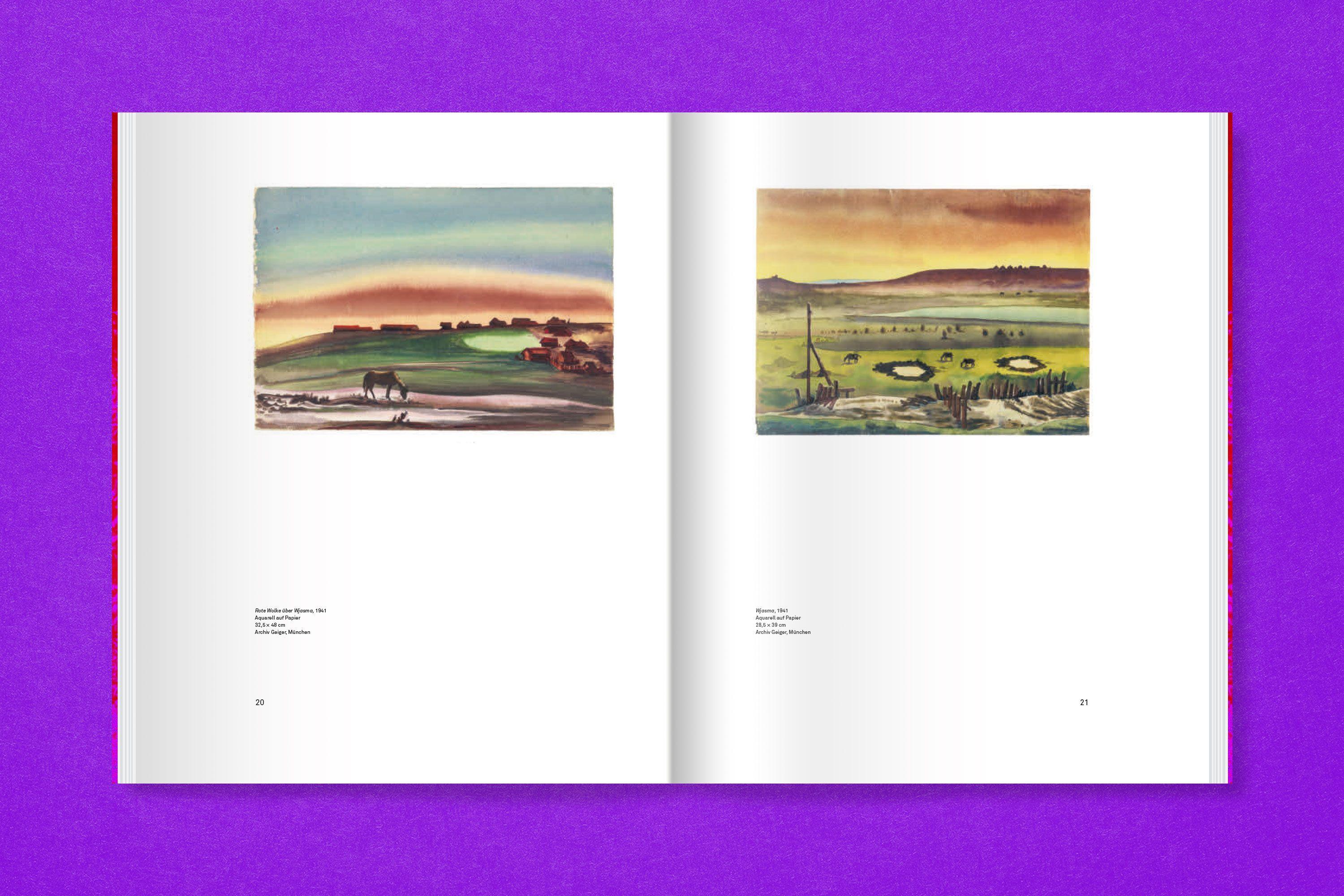 Beispielinhalt (Bild) Rupprecht Geiger: Farbe - Licht - Energie