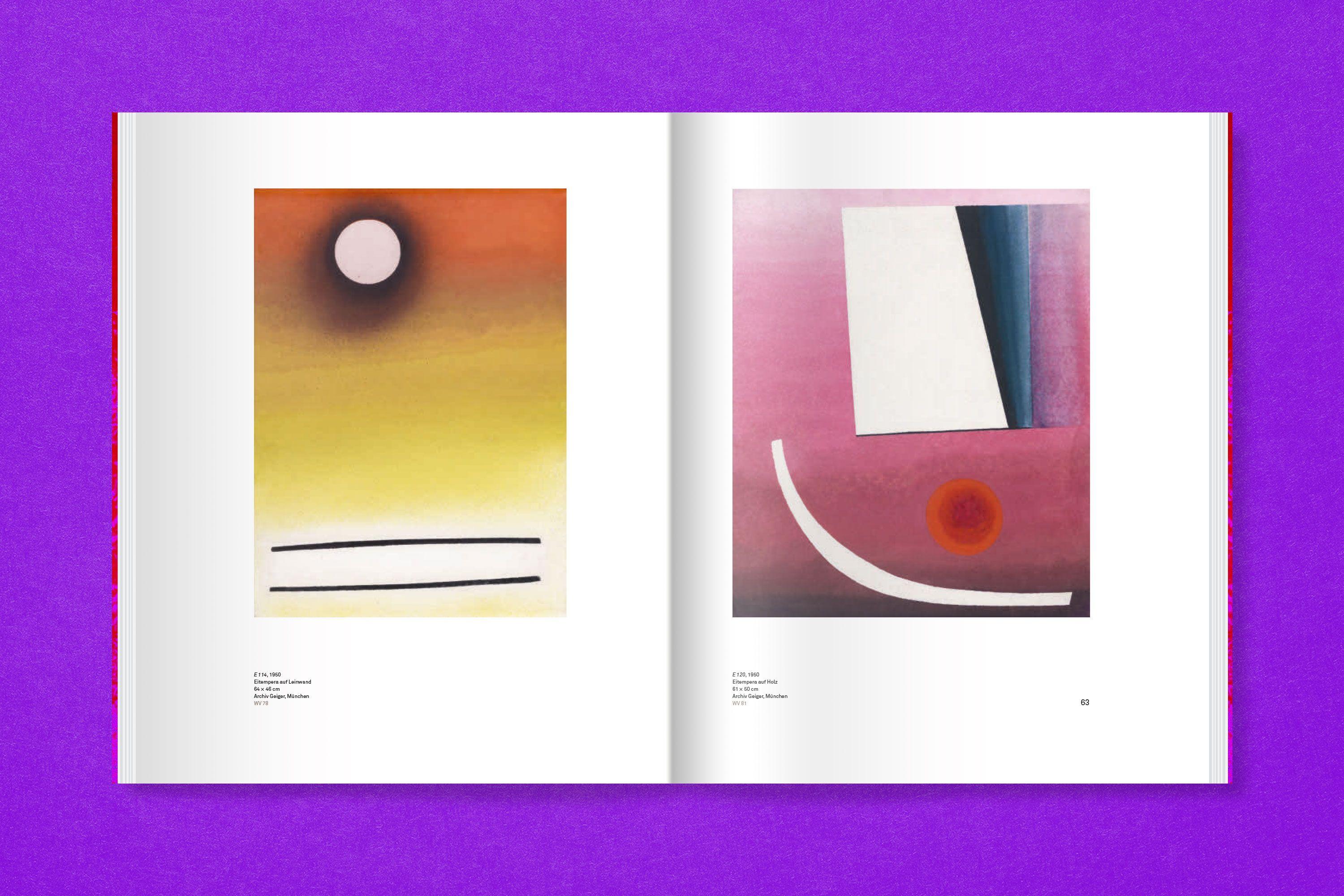 Beispielinhalt (Bild) Rupprecht Geiger: Farbe - Licht - Energie