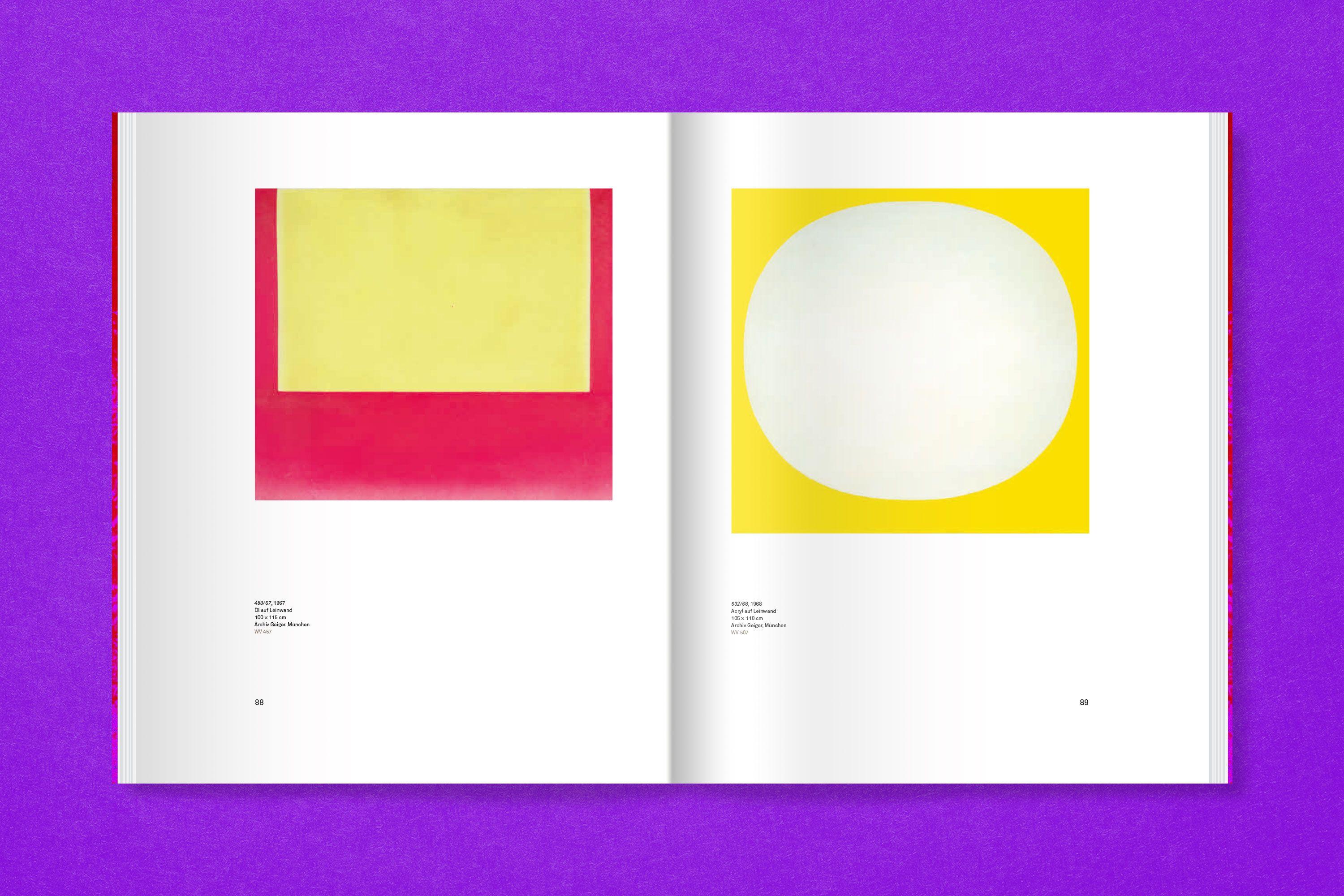 Beispielinhalt (Bild) Rupprecht Geiger: Farbe - Licht - Energie