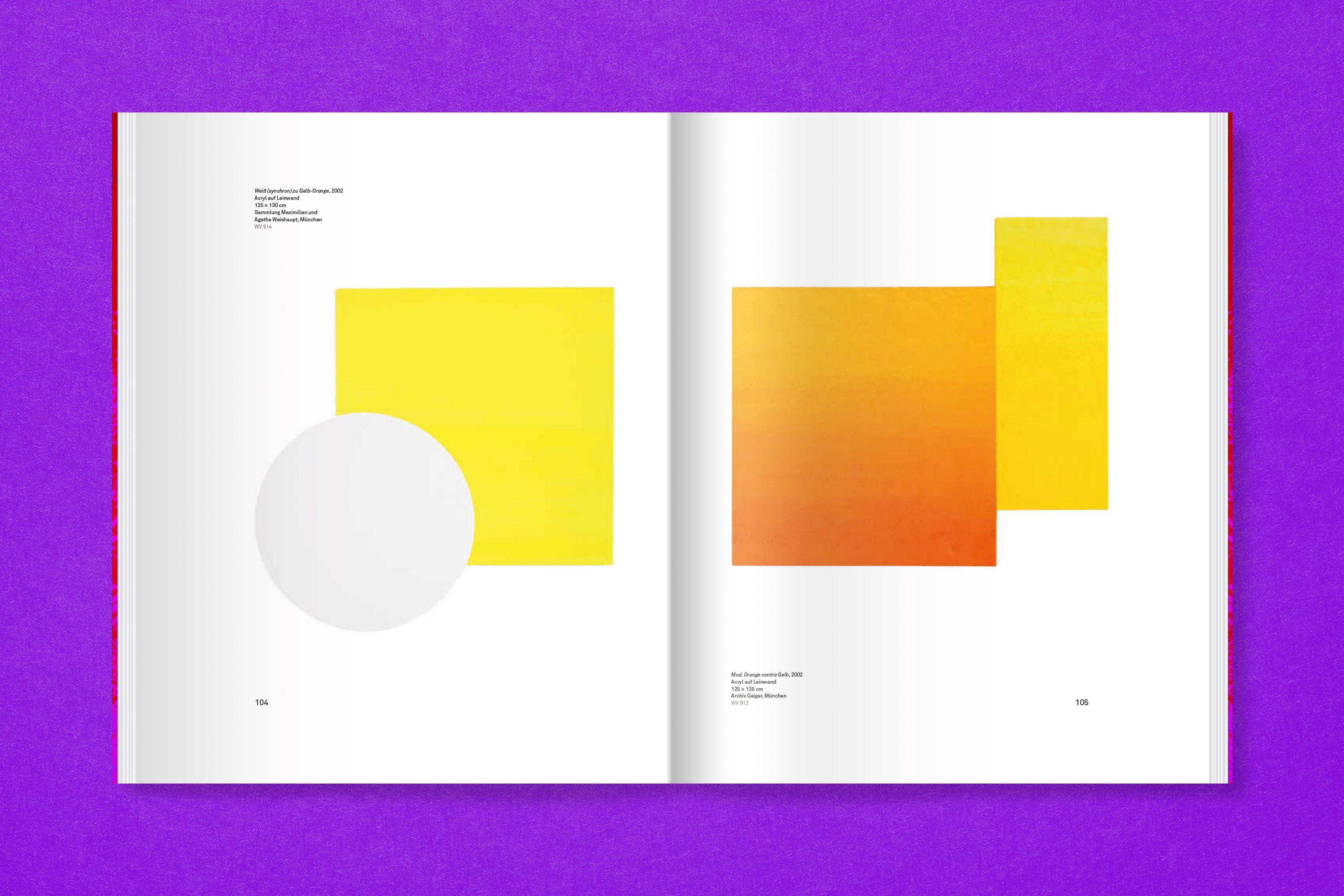 Beispielinhalt (Bild) Rupprecht Geiger: Farbe - Licht - Energie