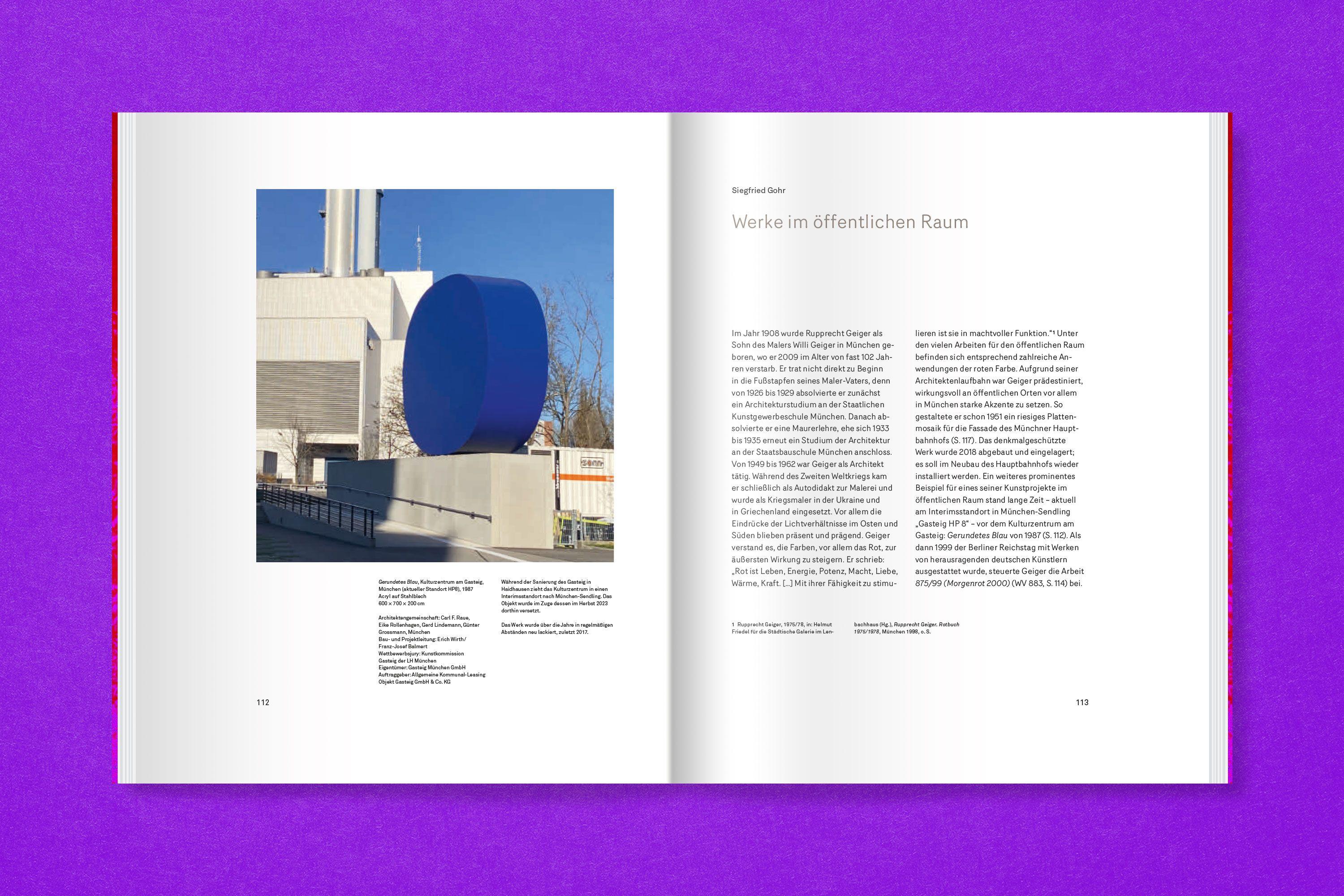 Beispielinhalt (Bild) Rupprecht Geiger: Farbe - Licht - Energie