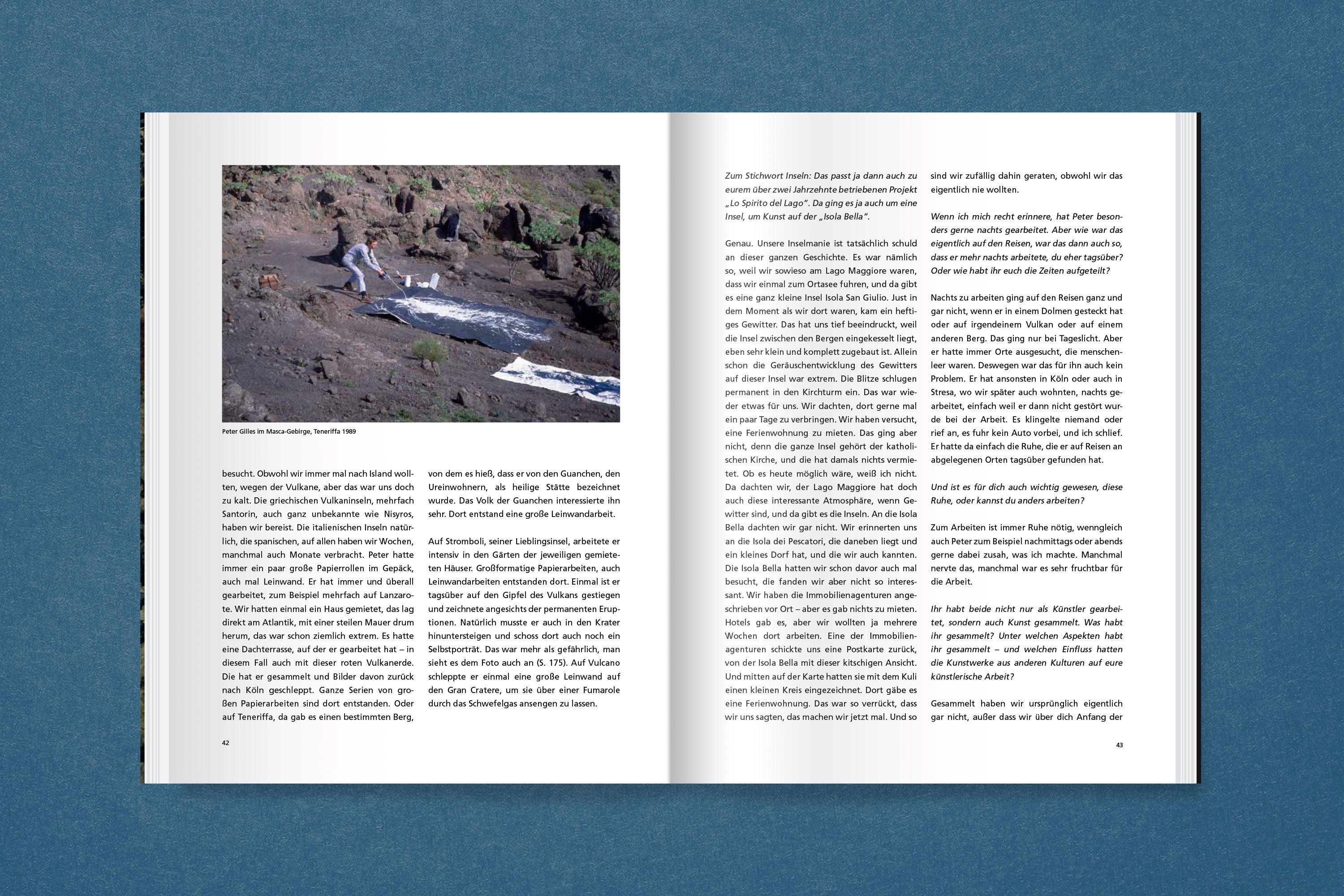 Beispielinhalt (Bild) Peter Gilles: Am Rande des Vulkans