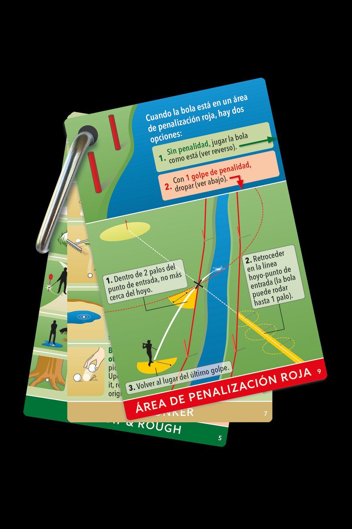 Beispielinhalt (Bild) Reglas de golf EXPRÉS