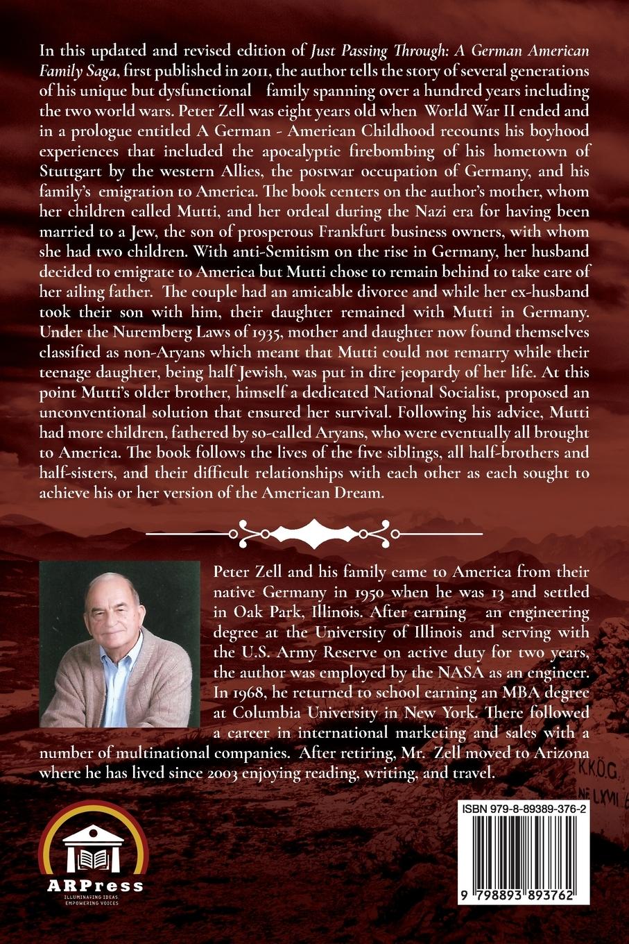 Rückseitencover Just Passing Through