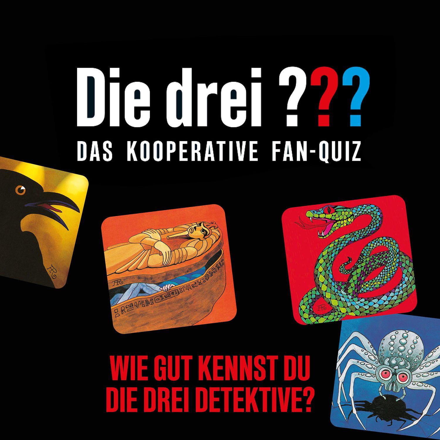 Beispielinhalt (Bild) Die drei ??? - Das kooperative Fan Quiz