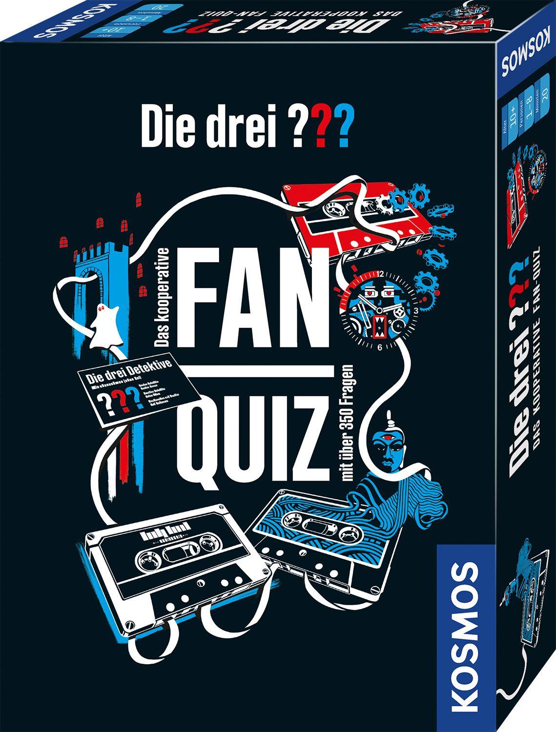 Vorderes Coverbild Die drei ??? - Das kooperative Fan Quiz