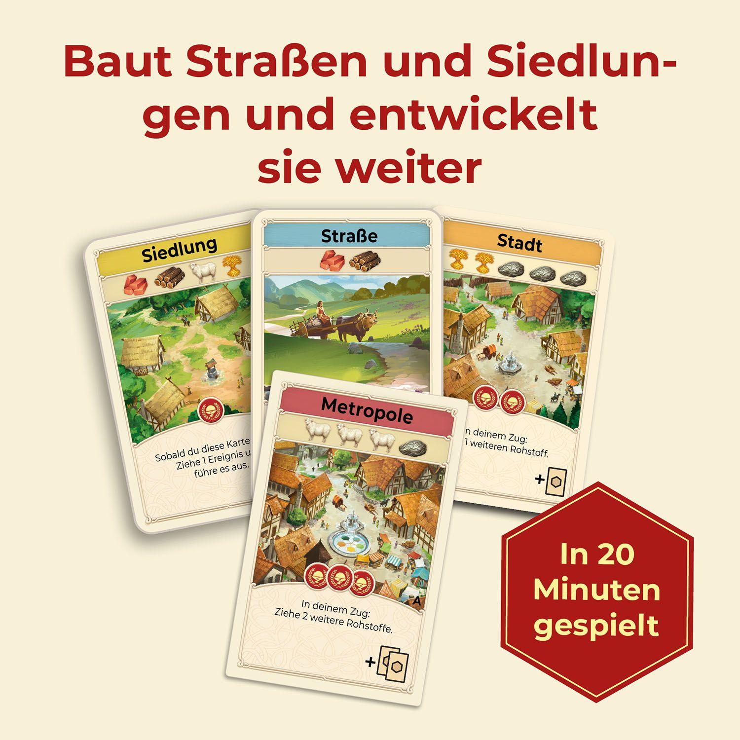 Beispielinhalt (Bild) CATAN - Das Kartenspiel