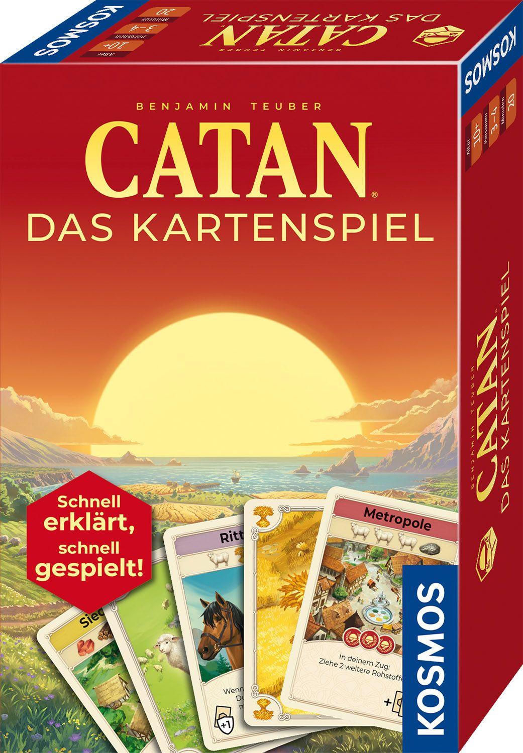 Vorderes Coverbild CATAN - Das Kartenspiel