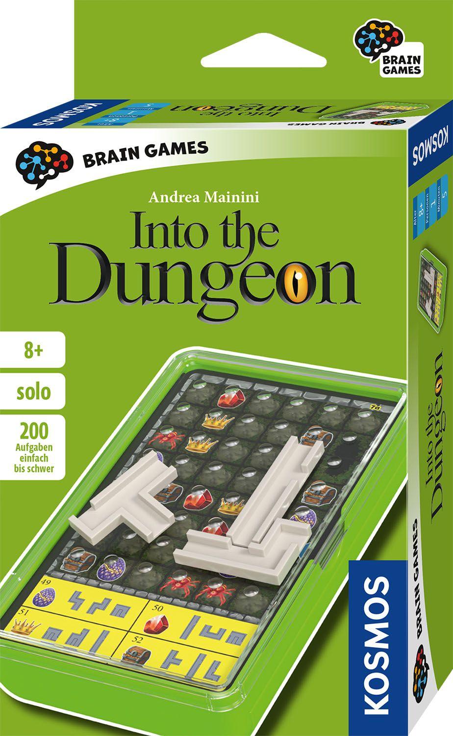 Vorderes Coverbild Into the Dungeon Brain Games