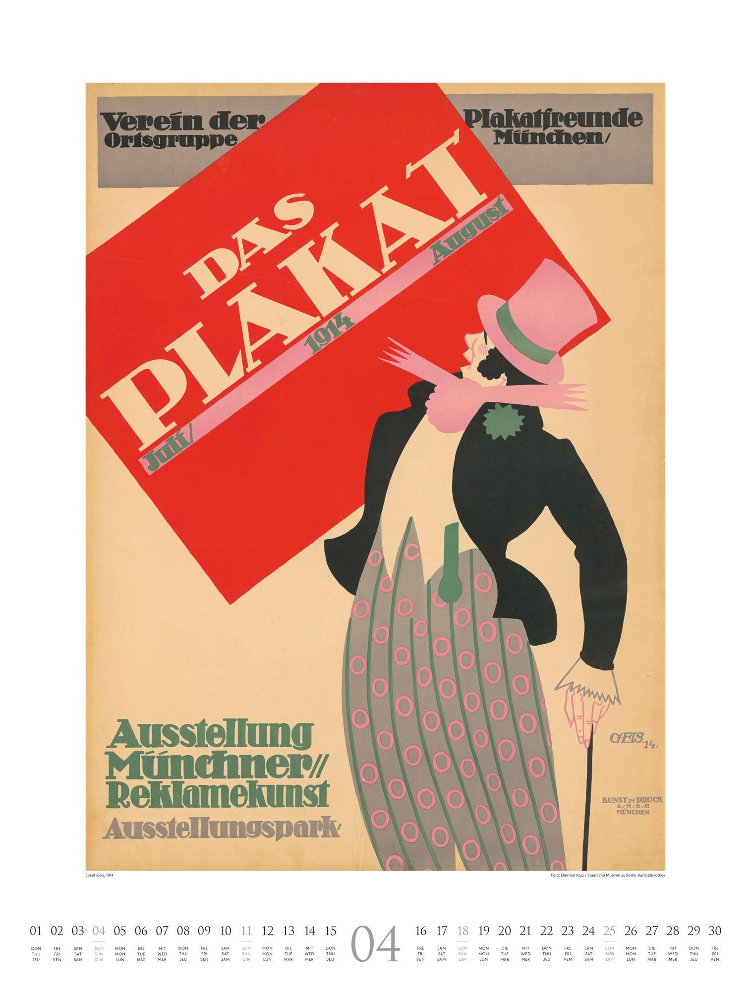 Beispielinhalt (Bild) Plakate & Poster Kalender 2027