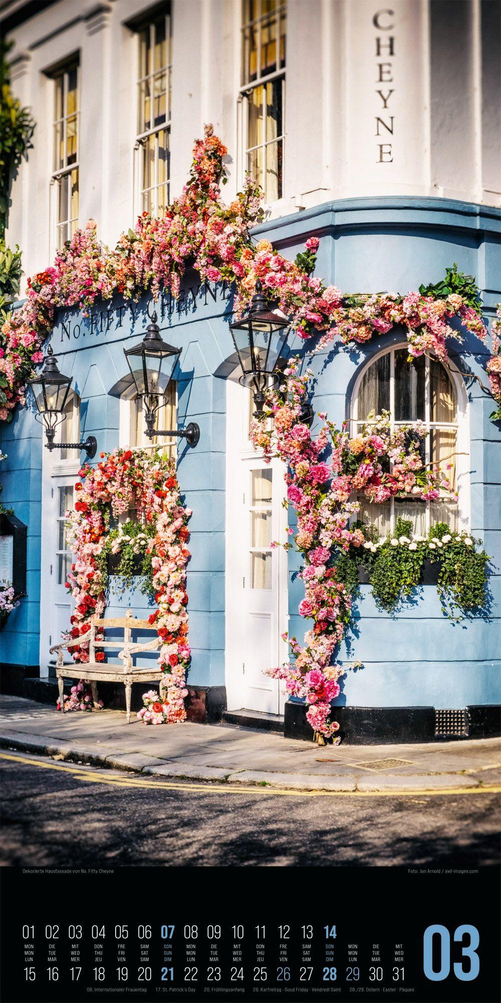 Beispielinhalt (Bild) Inside London Kalender 2027