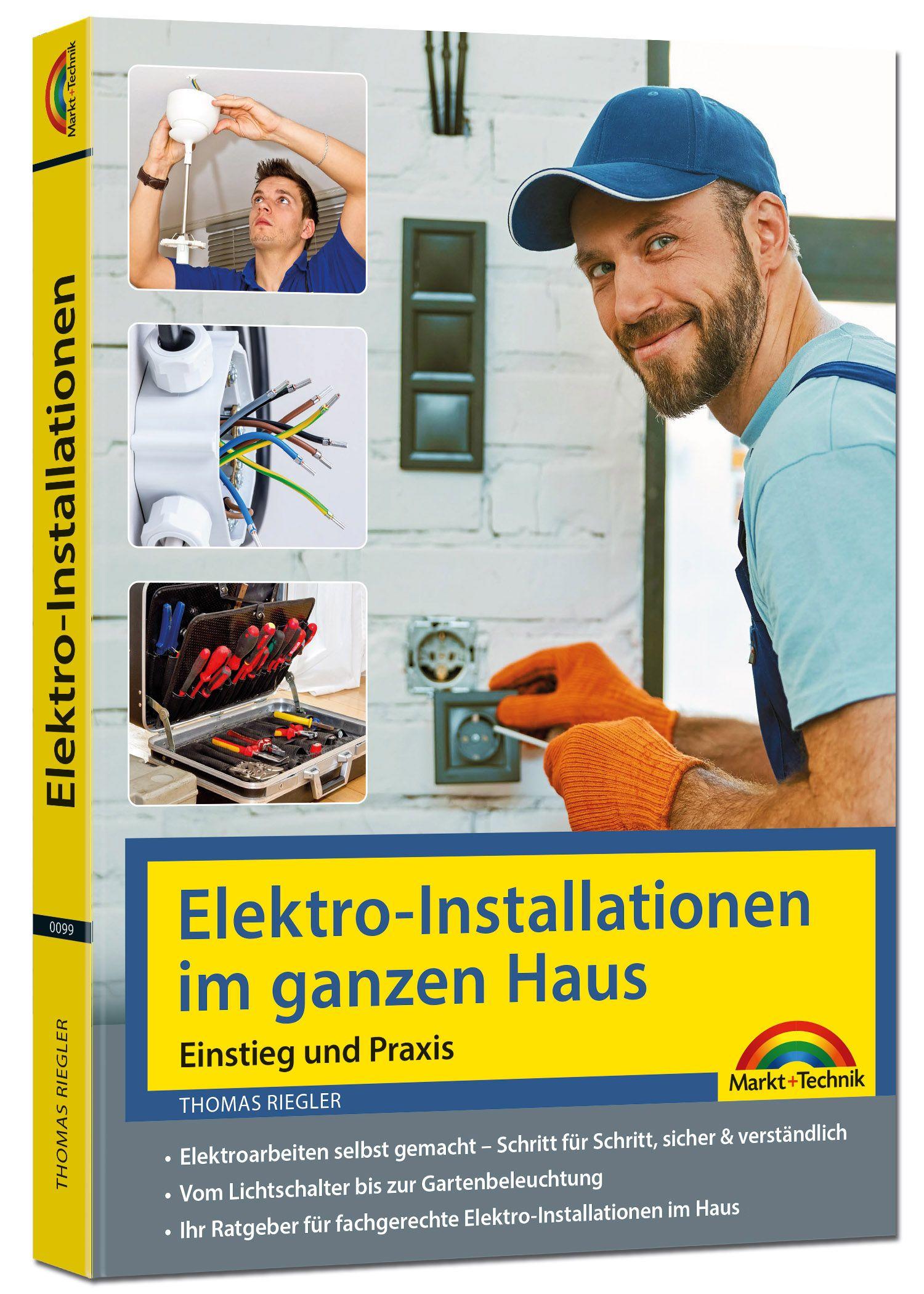 Vorderes Coverbild Elektro-Installationen im ganzen Haus - Einstieg und Praxis