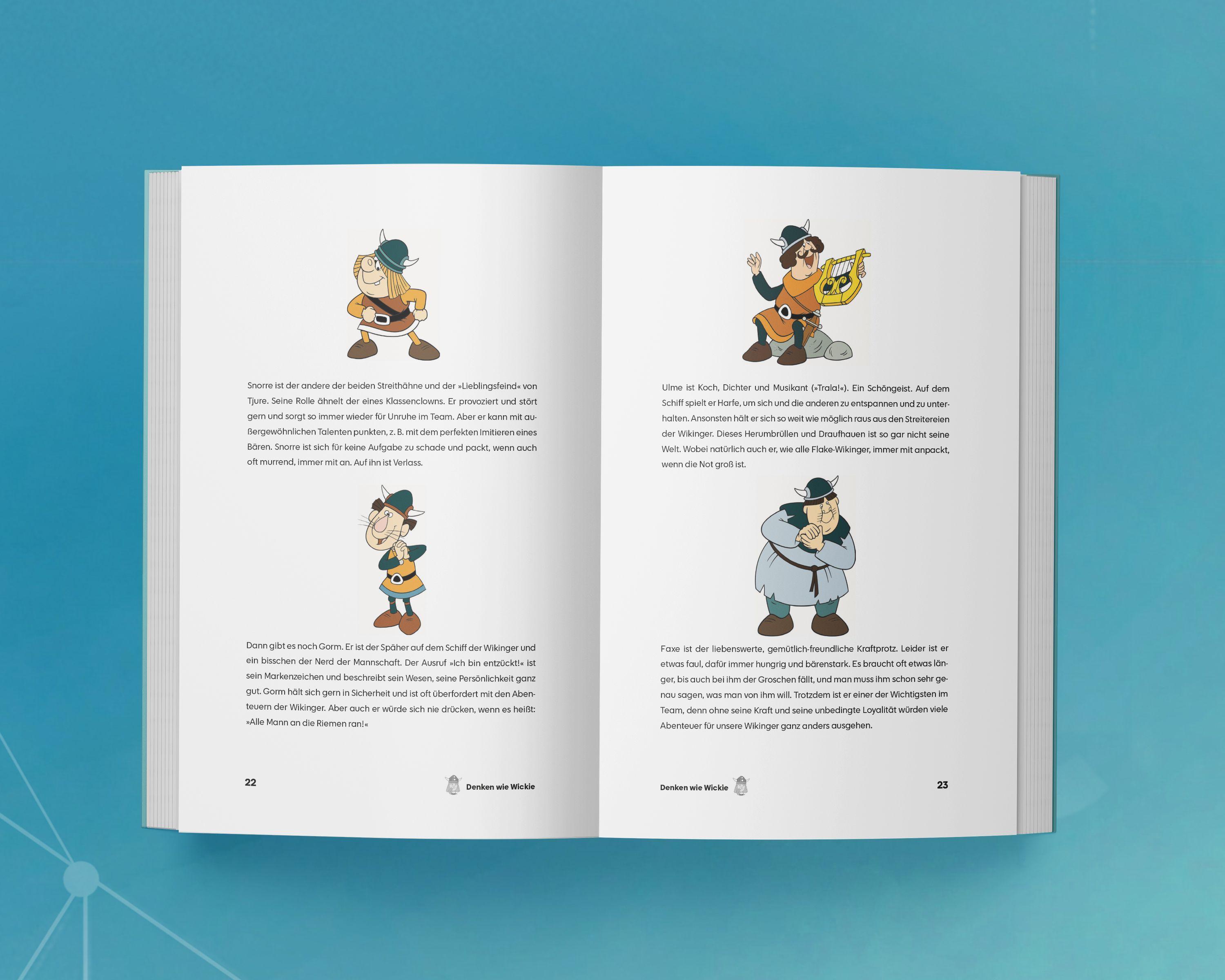 Beispielinhalt (Bild) Denken wie Wickie