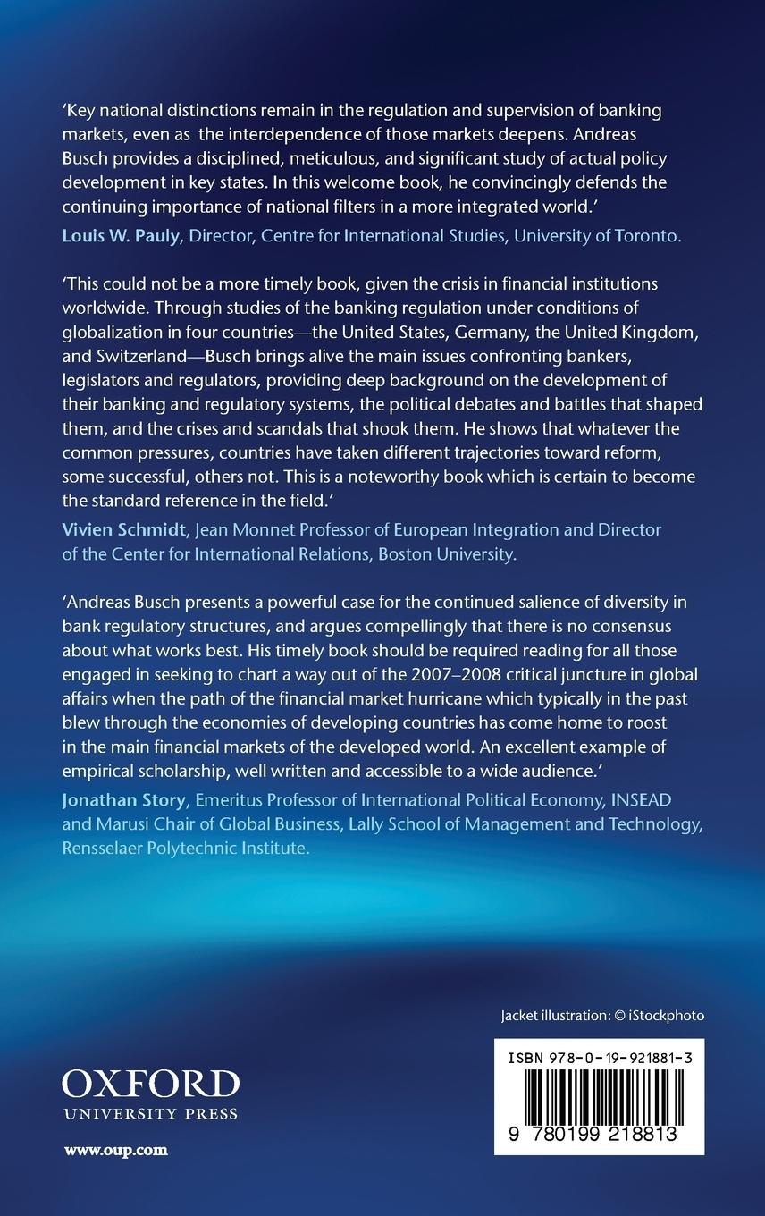 Rückseitencover Banking Regulation and Globalization