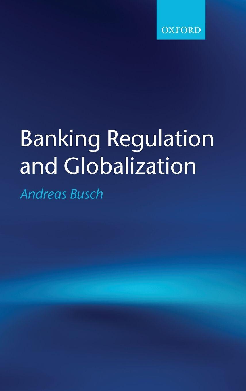 Vorderes Coverbild Banking Regulation and Globalization