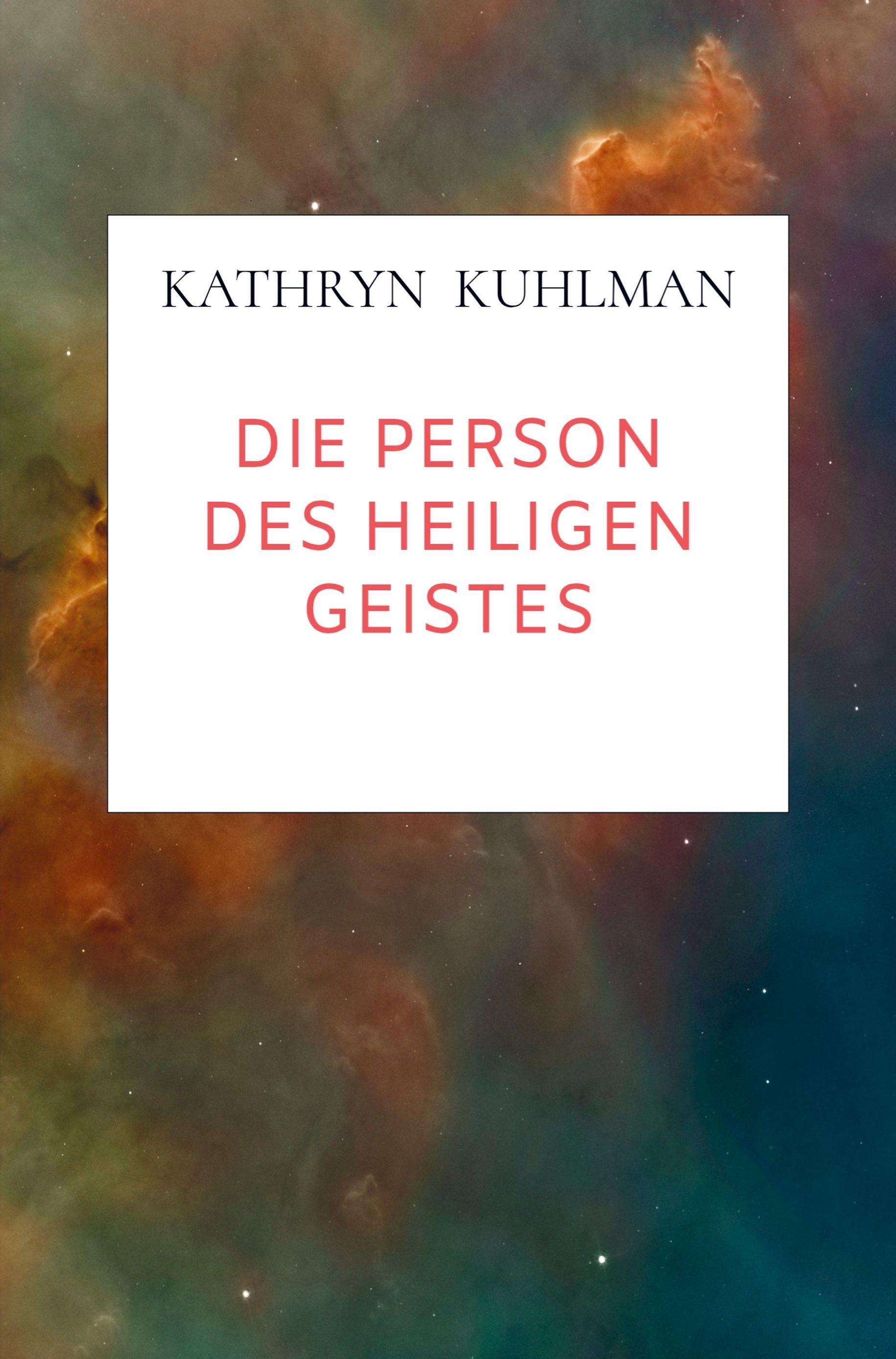 Vorderes Coverbild Die Person des Heiligen Geistes