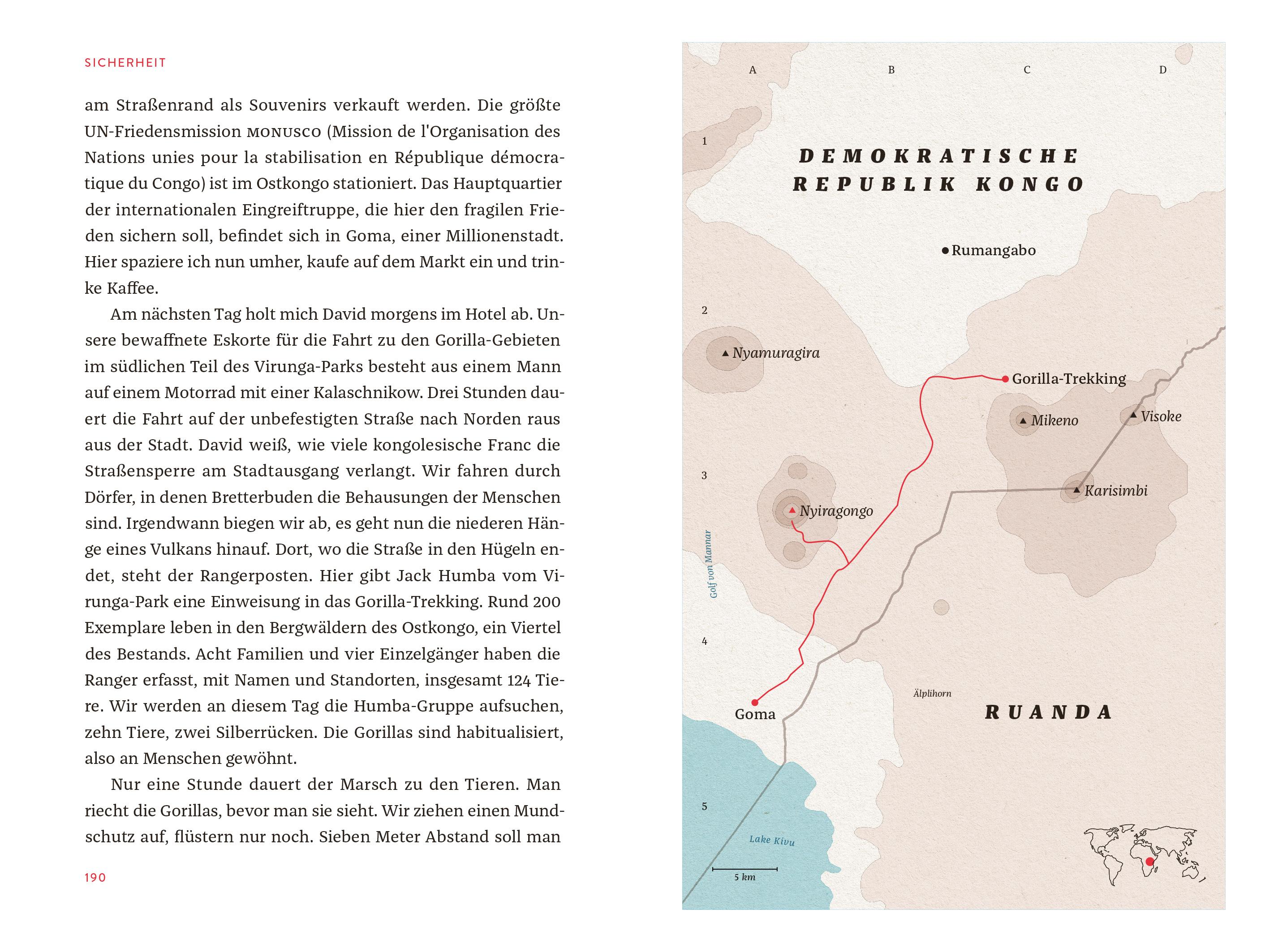 Beispielinhalt (Bild) Vom Glück zu reisen - Ein Reisehandbuch