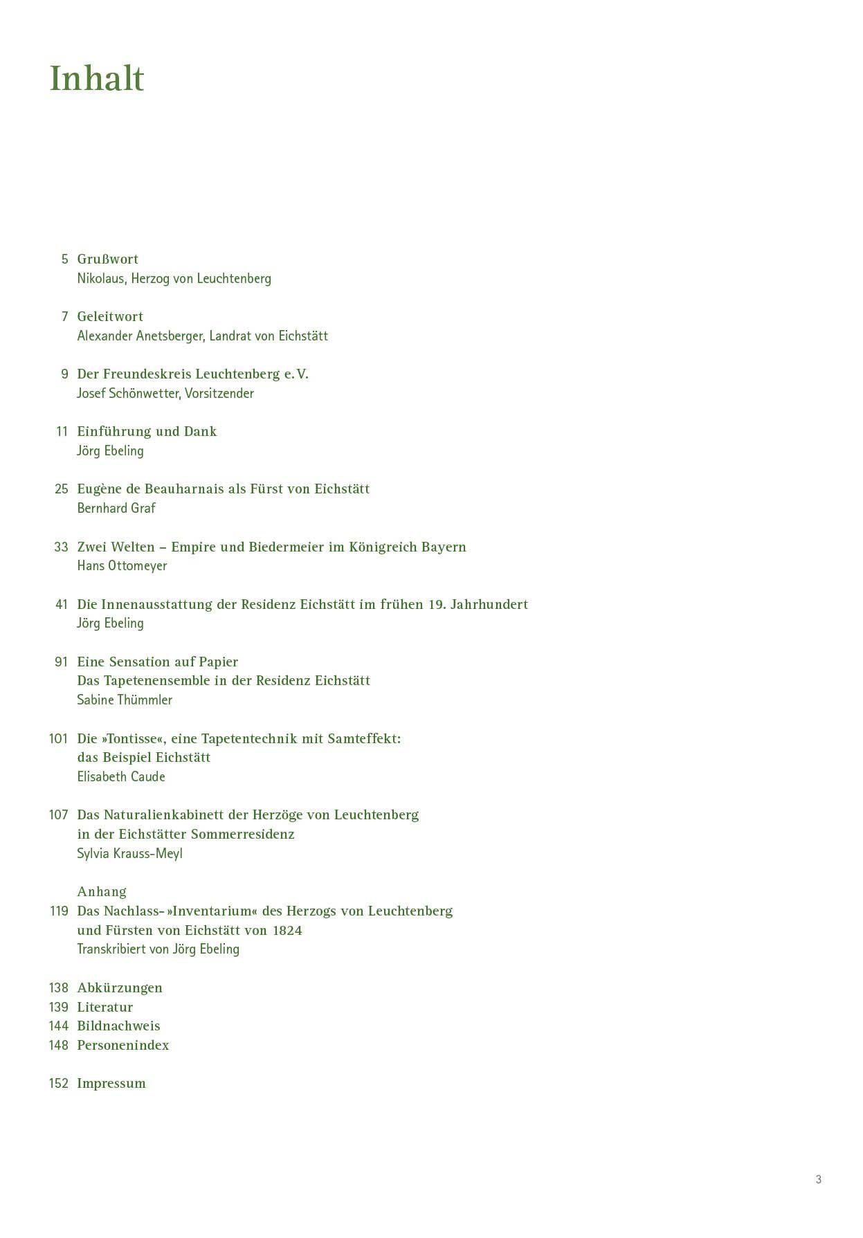 Beispielinhalt (Bild) Die Eichstätter Residenz der Herzöge von Leuchtenberg