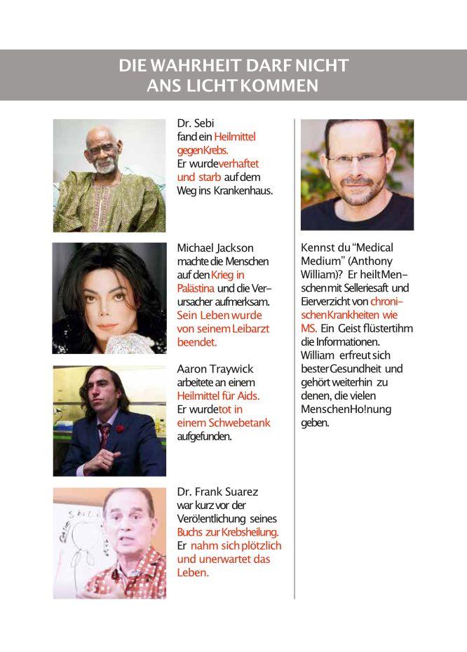 Beispielinhalt (Bild) Die Krankheitslügen - Was man macht, um nicht krank zu werden.